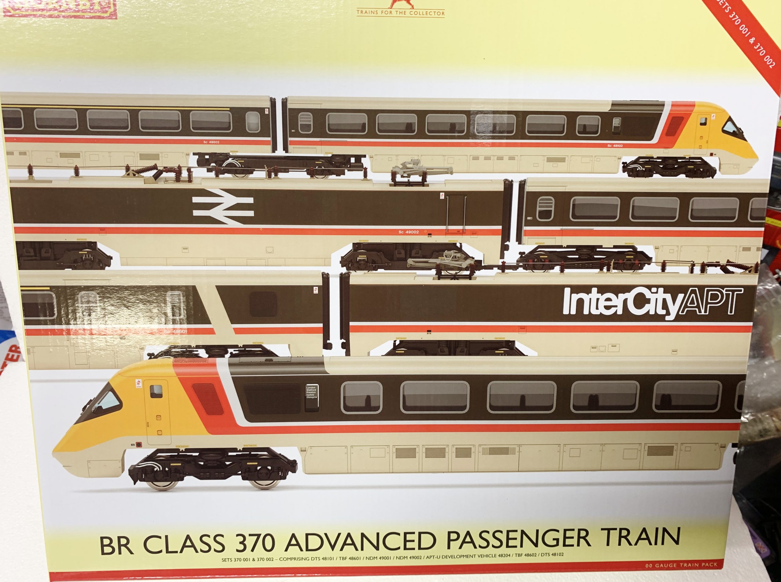 Hornby R3874 Br Class 370 Advanced Passenger Train 7 Car Train Pack The Locoshed Whitefield 0654