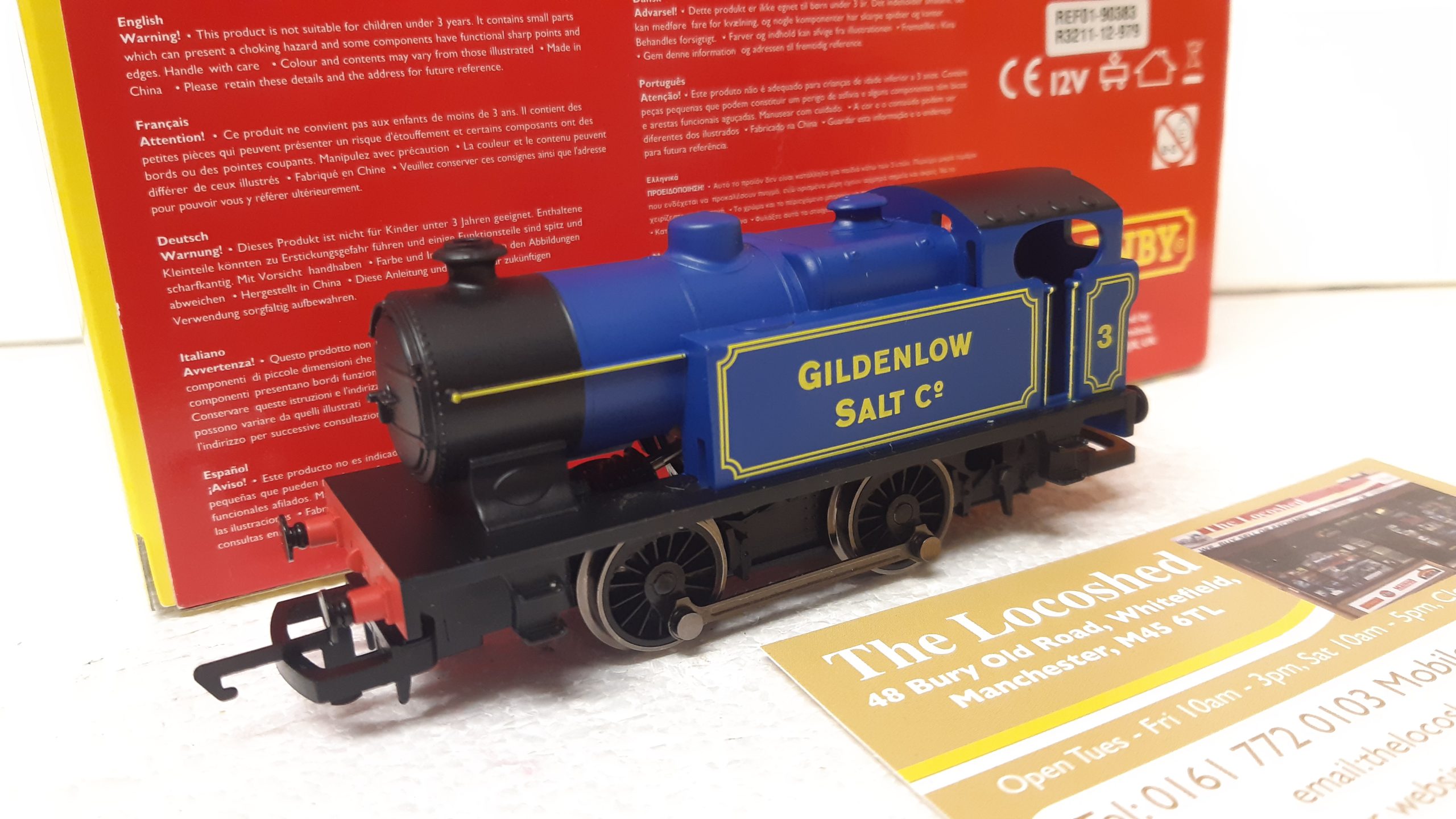 Hornby R Industrial Gildenlow Salt Co The Locoshed Whitefield Manchester