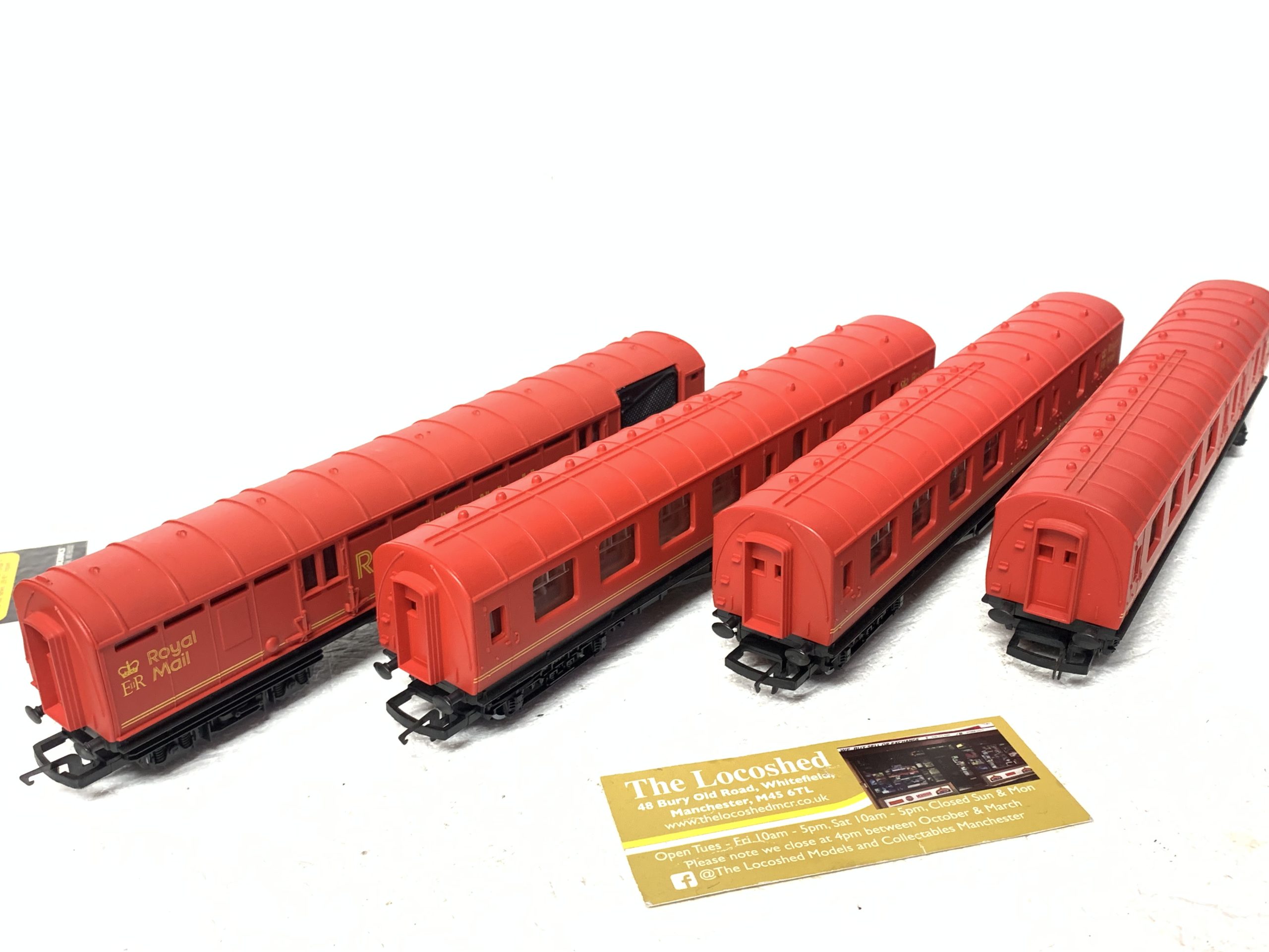 Set Of Four; Hornby Ex-r579 Royal Mail Letters Tpo Coaches - The 