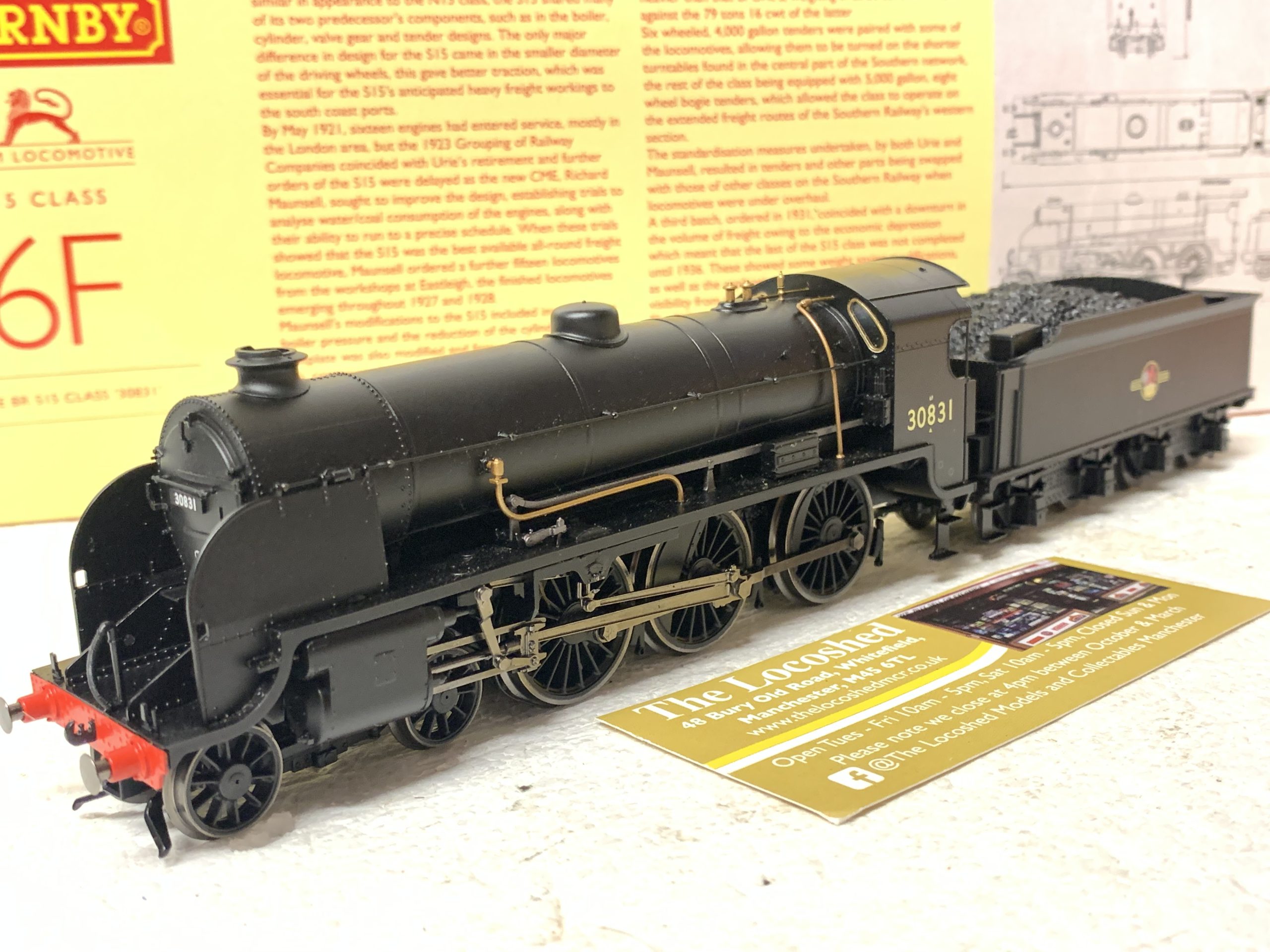 Hornby R3412 Late Br S15 Class Loco 30831 The Locoshed Whitefield Manchester