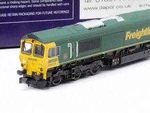 Dapol ND-053 EMD Class 66578 in Freightliner Livery N Gauge 2MM