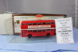 EFE Country Bus Rallies Limited Edition Model 'East Grinstead 2003 Red XA 36 Route 424'