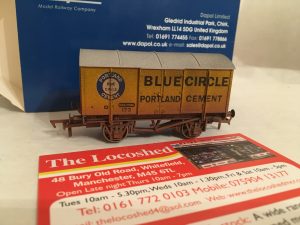 Dapol Blue Circle 173 Gunpowder Van Weathered  4F-013-105