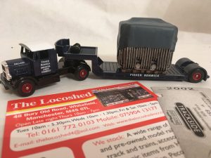 Lledo Days Gone Trackside Scammell with artic Lowo Loader and Transformer Load Fisher Renwick  DG112007  Limited Edition