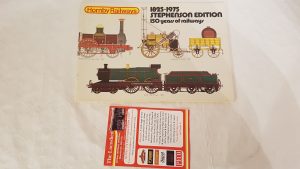 Hornby Railways 1825-1975 Stephenson Edition 150 Years of Railways