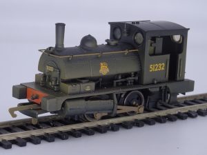 Hornby R2335A BR 0-4-0ST PUG Class 0F 51232 (Weathered Edition) New