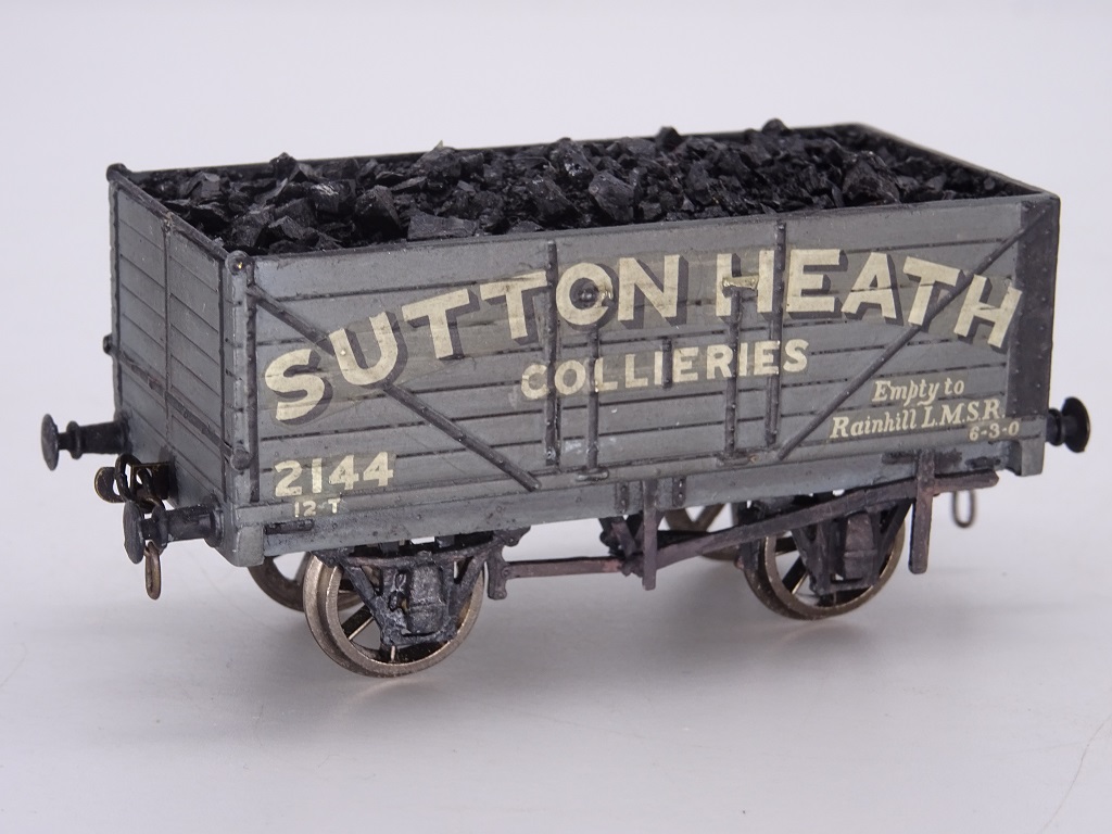 Ks Plastic Kit Private Owner Sutton Heath 7 Plank Wagon - Excellent Condition
