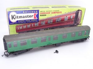Rosebud Kitmaster BR Standard Corridor Composite in Maroon / SR Green