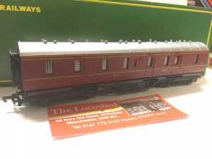 Replica Railways No.12251 50' Parcels Van LMS Crimson