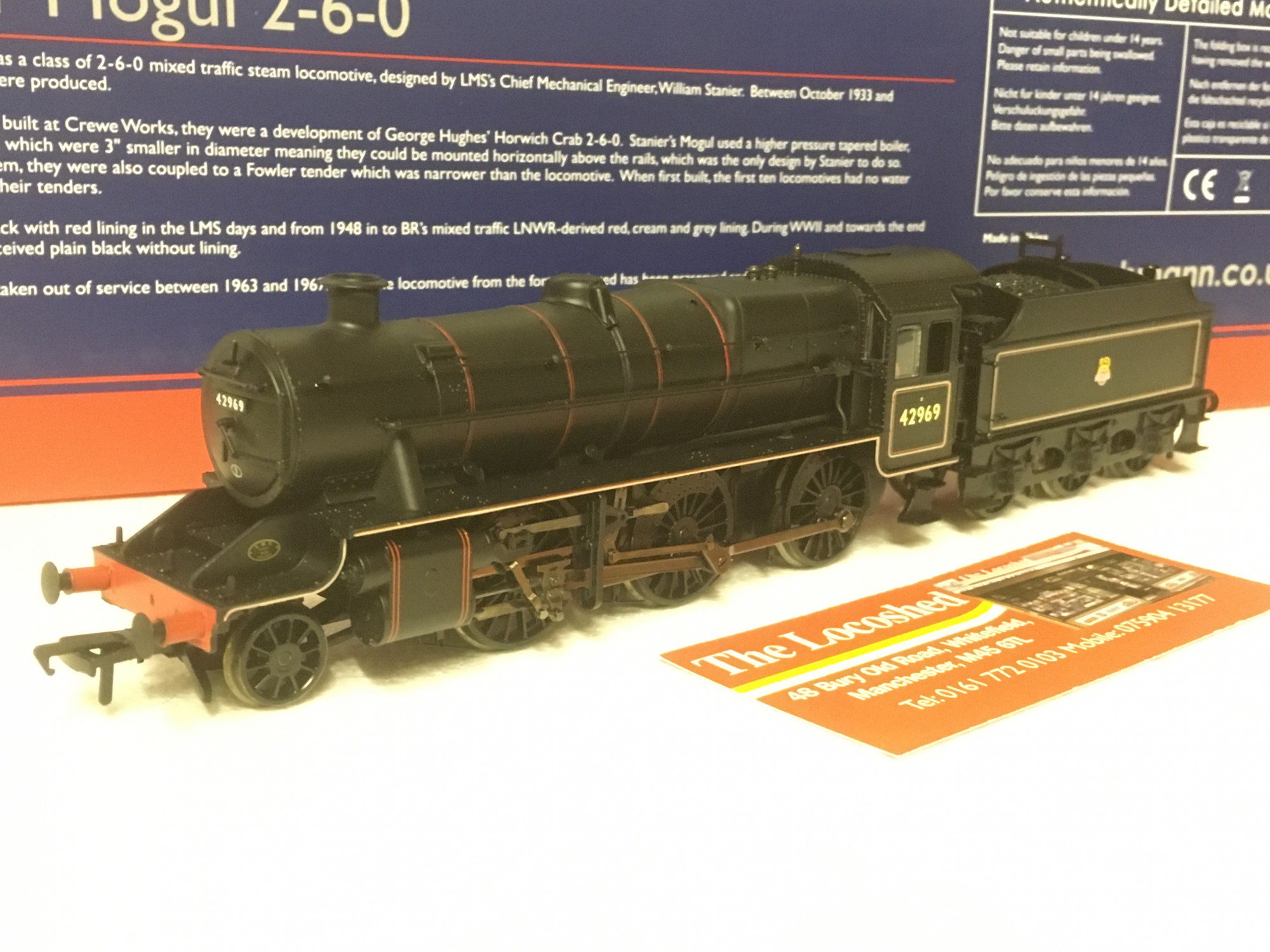 Bachmann 31-691 Stanier Mogul 2-6-0 No 42969 in BR lined Black - The ...