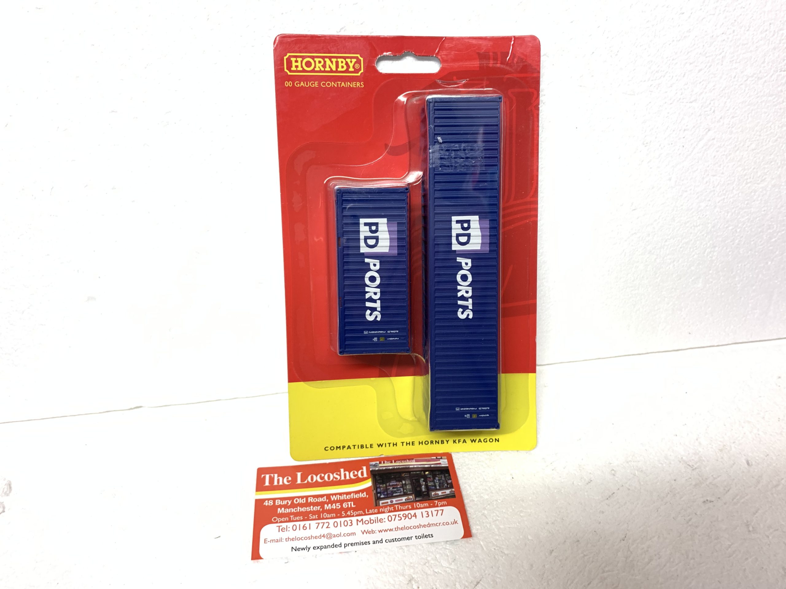 Hornby R6998 PD Ports 40ft & 20ft Containers 'PDPU3053883 & PDPU3059023'