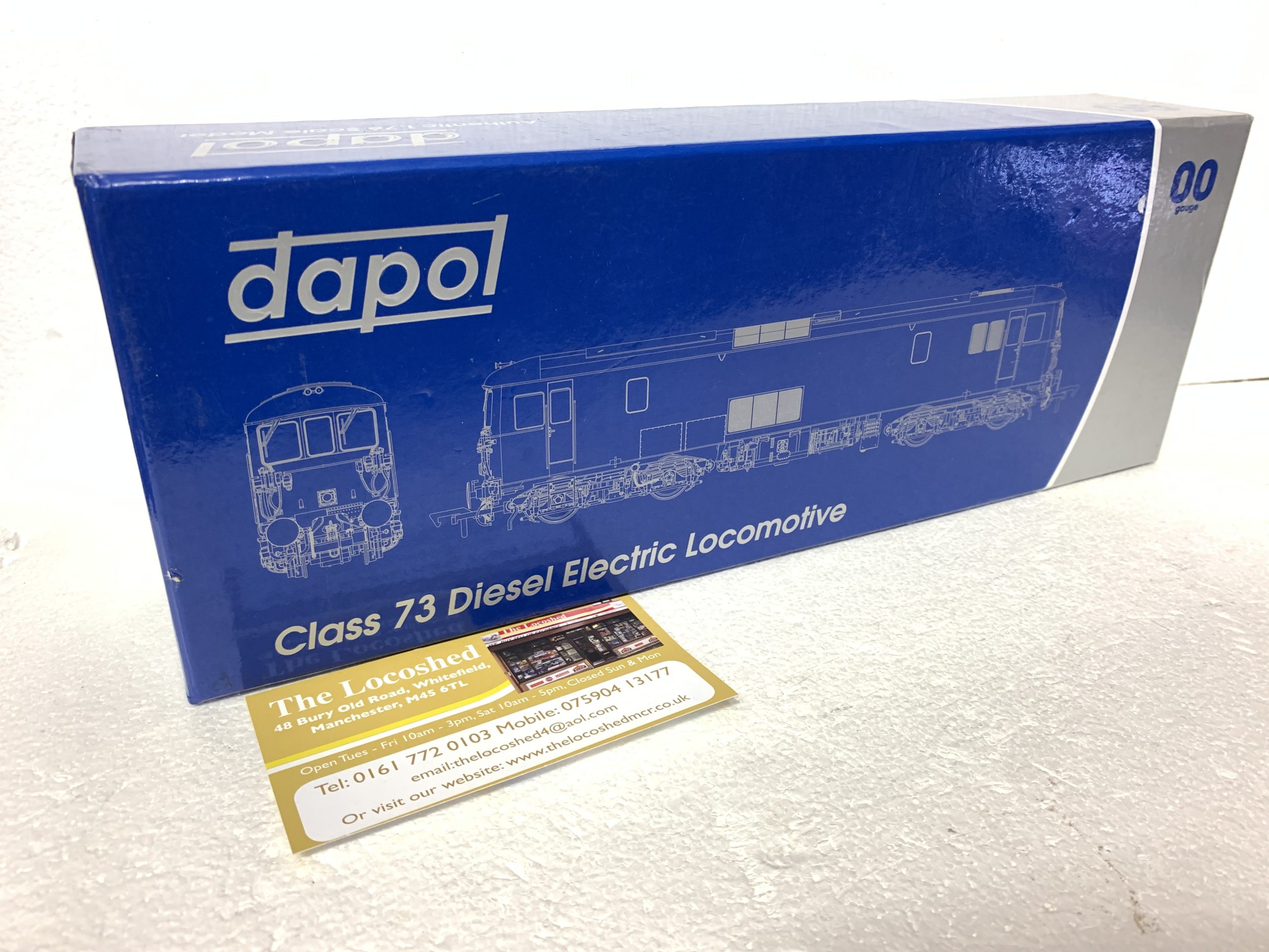 PRO WEATHERED Dapol 4D-006-006 Class 73 138 Dutch Yellow and Grey Civil Engineers - Image 4