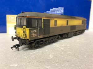 PRO WEATHERED Dapol 4D-006-006 Class 73 138 Dutch Yellow and Grey Civil Engineers