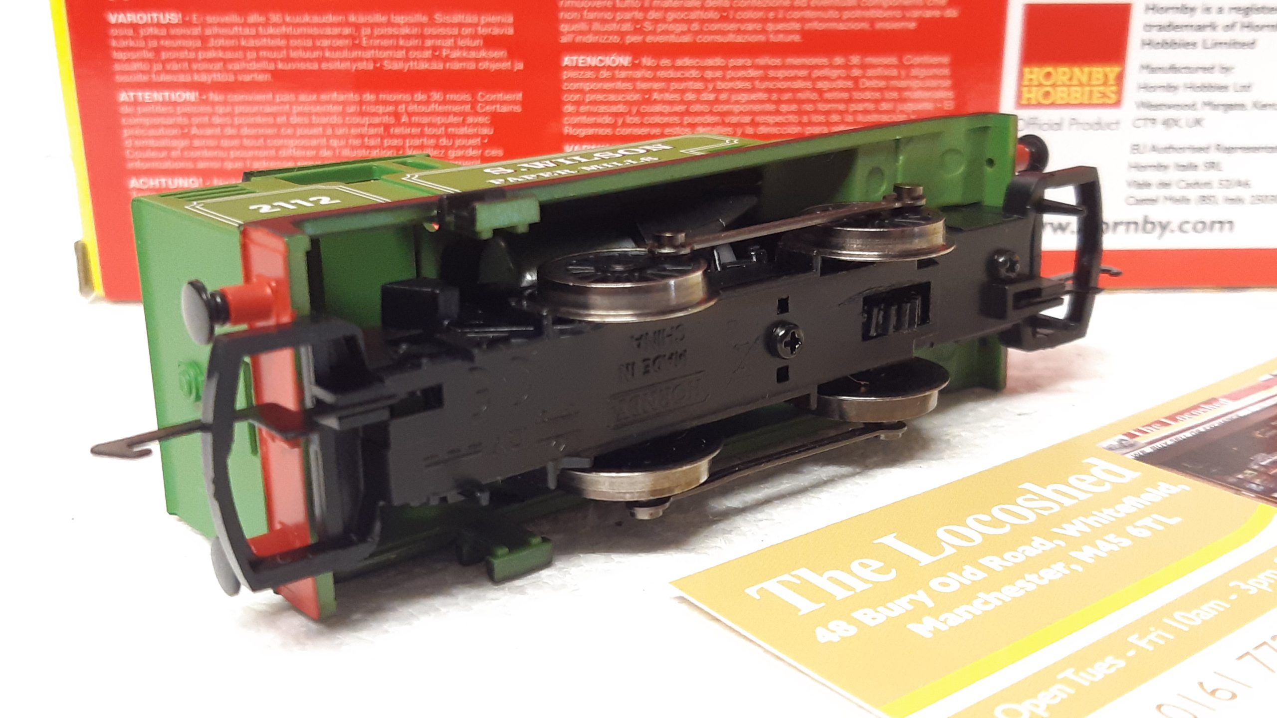 Hornby R3752 0-4-0T Locomotive 'S.Wilson Paper Mills' No.2112 in Green - Image 3