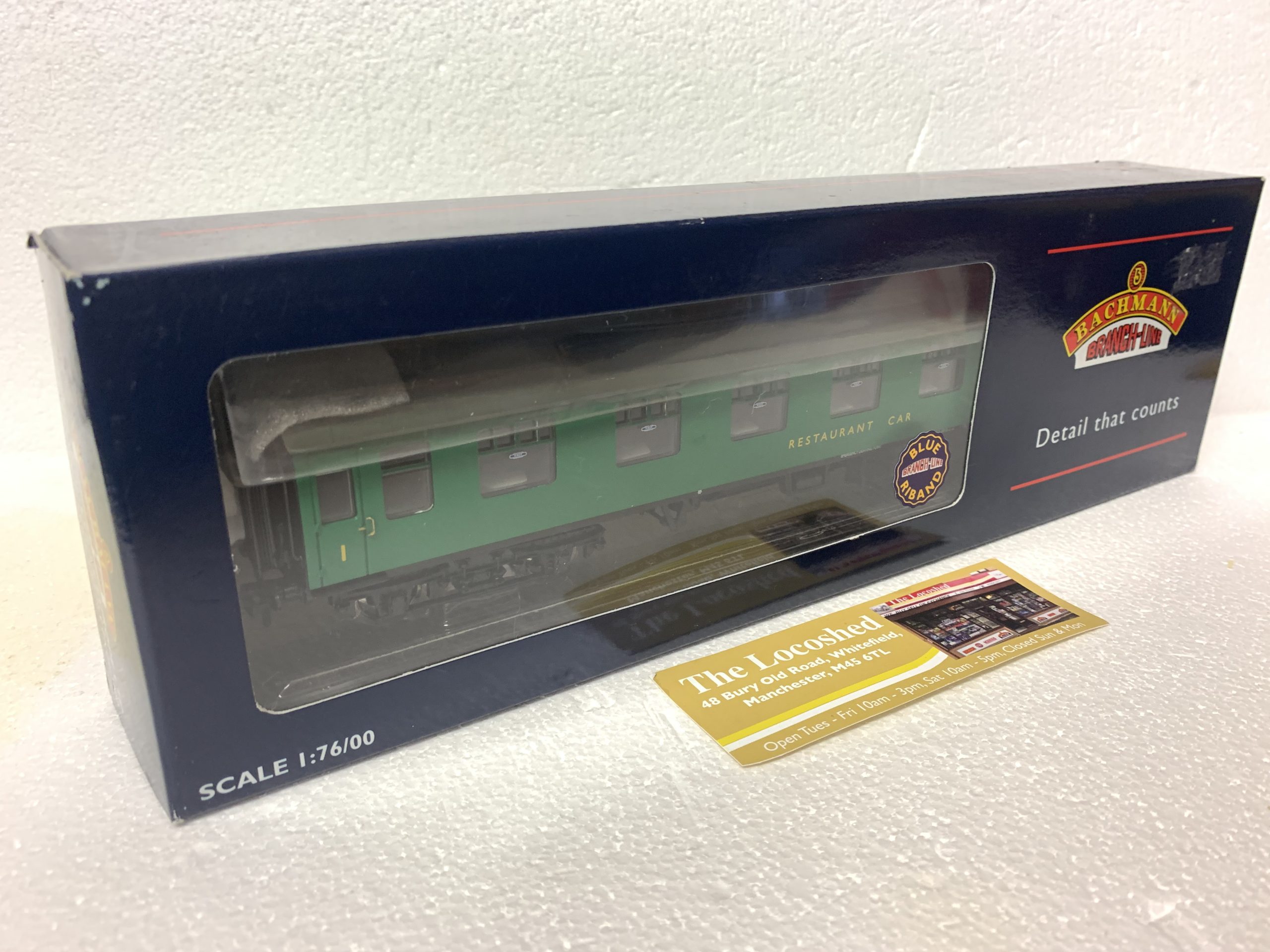 Bachmann 39-253 BR MK1 RFO Restaurant Car SR Green (S9) - The