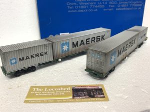 Dapol 4F-044-003 FEAB Container Twin Pack OO Frightliner  640719 + 640720