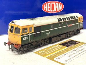 Heljan GM4240101 Class 33 008 Eastleigh BR Green FYE Lightly Weathered