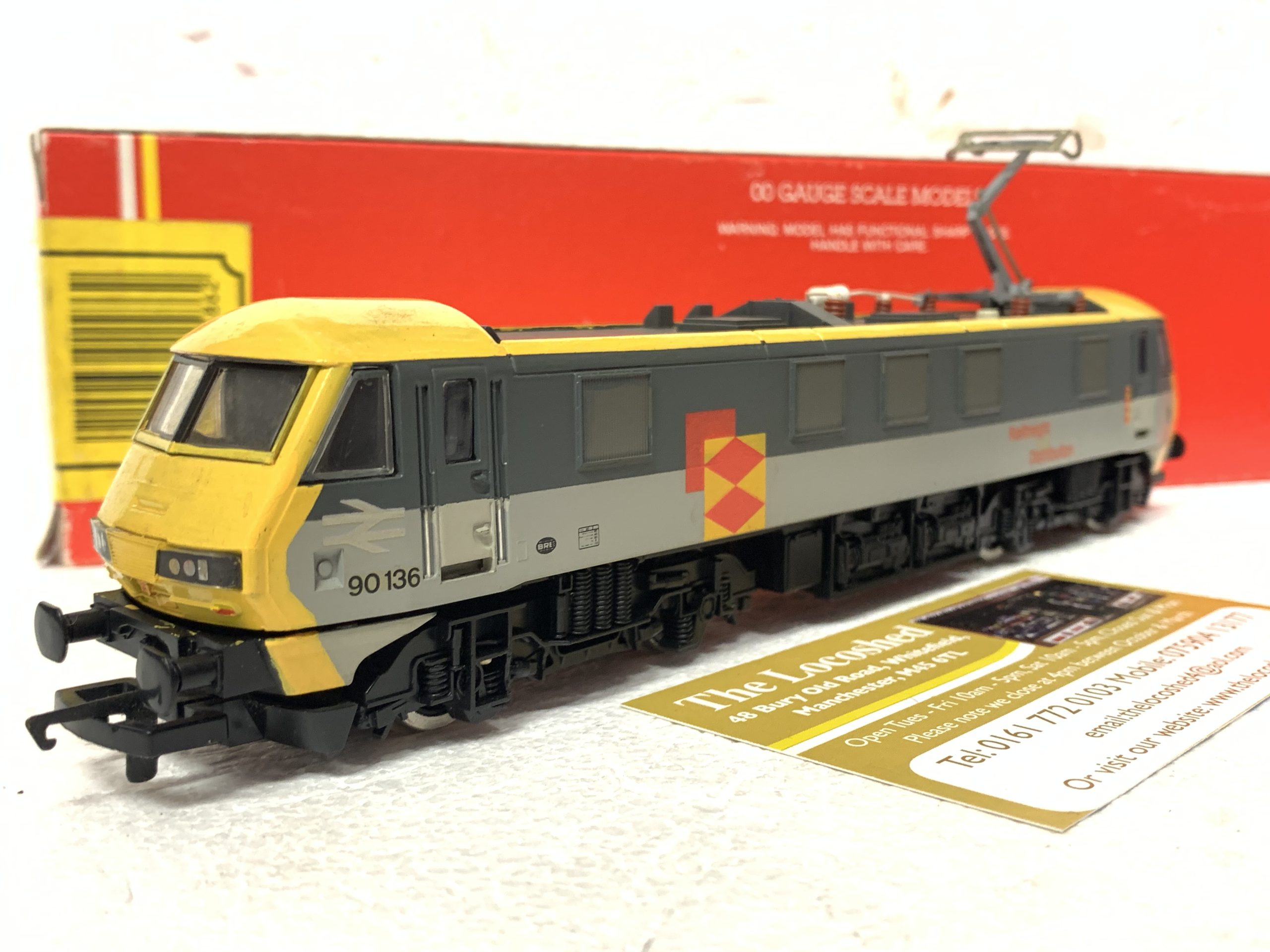 Hornby Railways R.586 BR Bo-Bo Electric Class 90 90136 Speedlink ...