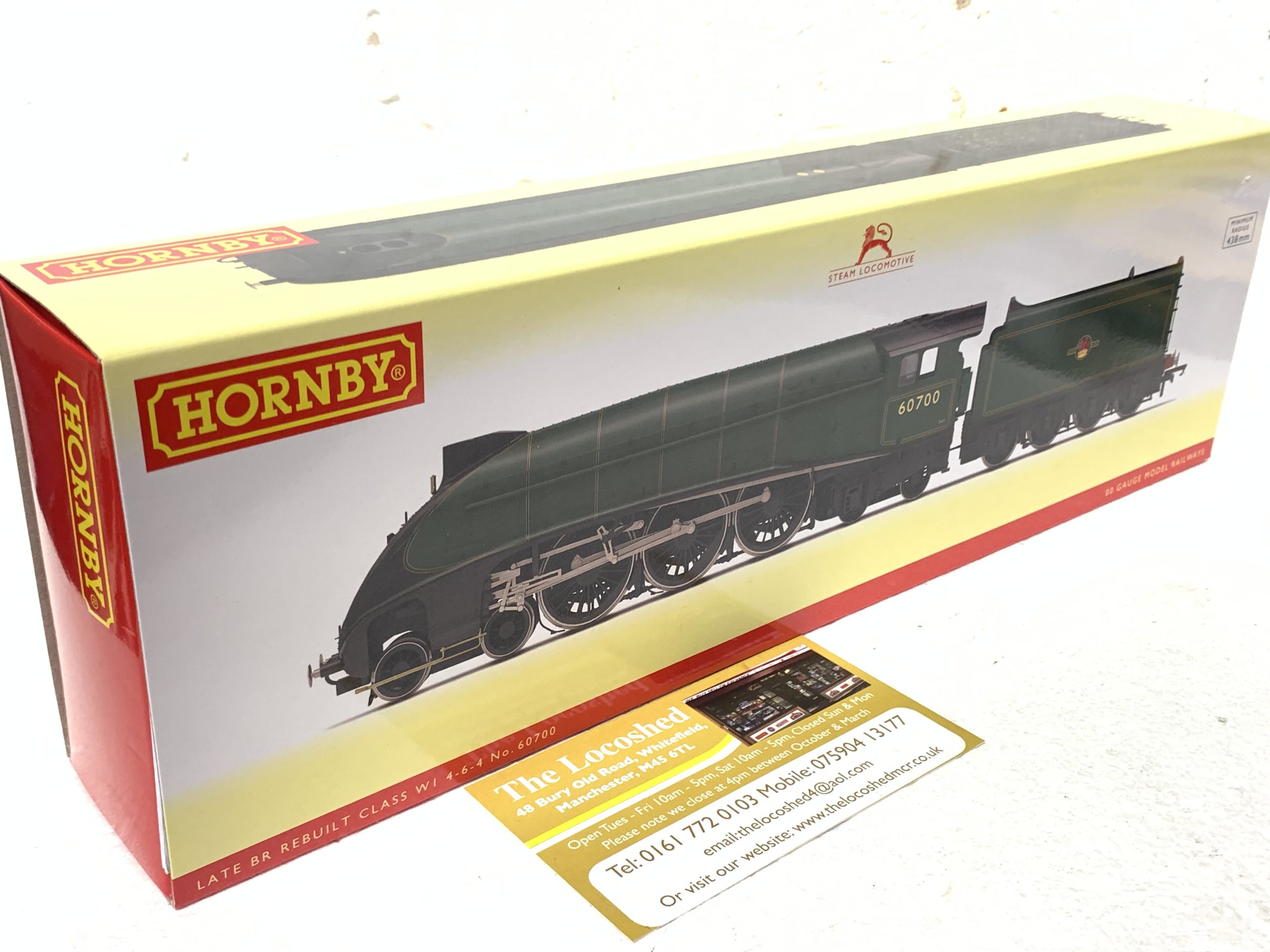 Hornby R3980 Late BR Rebuilt Class W1 4-6-4 No.60700 - Image 4