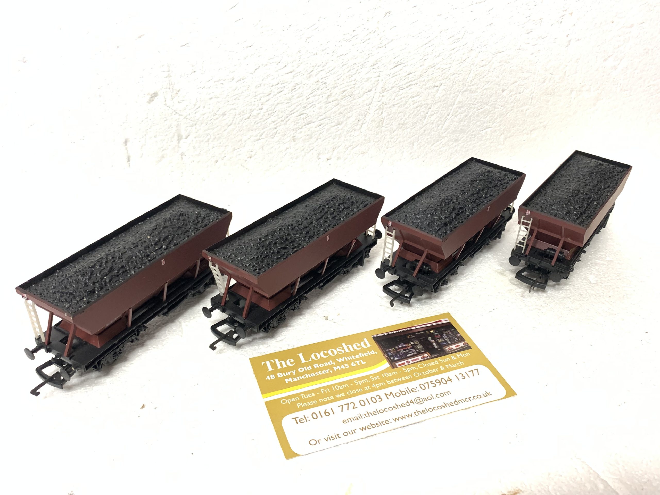 Set of 3; Replica Railways 14101 BR 46T HBA Hoppers Bauxite (set 2) - Image 2