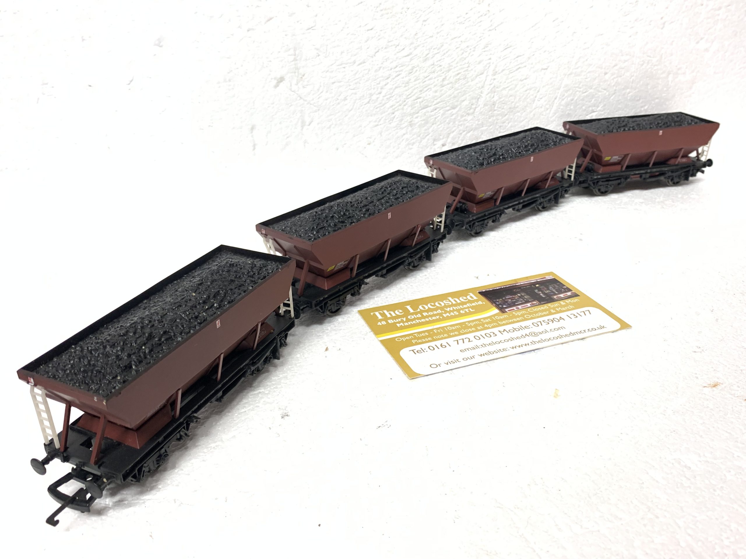 Set of 3; Replica Railways 14101 BR 46T HBA Hoppers Bauxite (set 2)