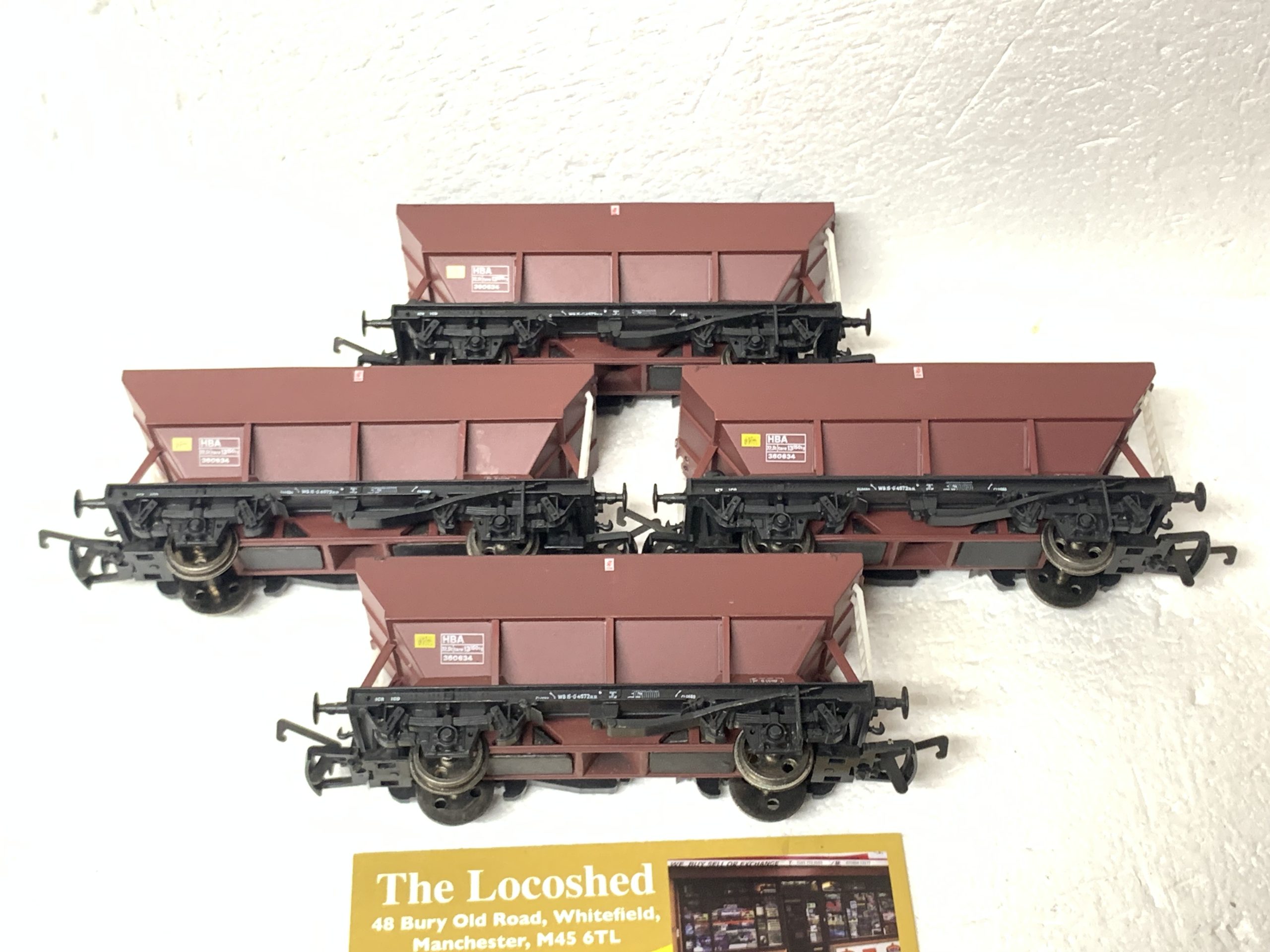 Set of 3; Replica Railways 14101 BR 46T HBA Hoppers Bauxite (set 2) - Image 3