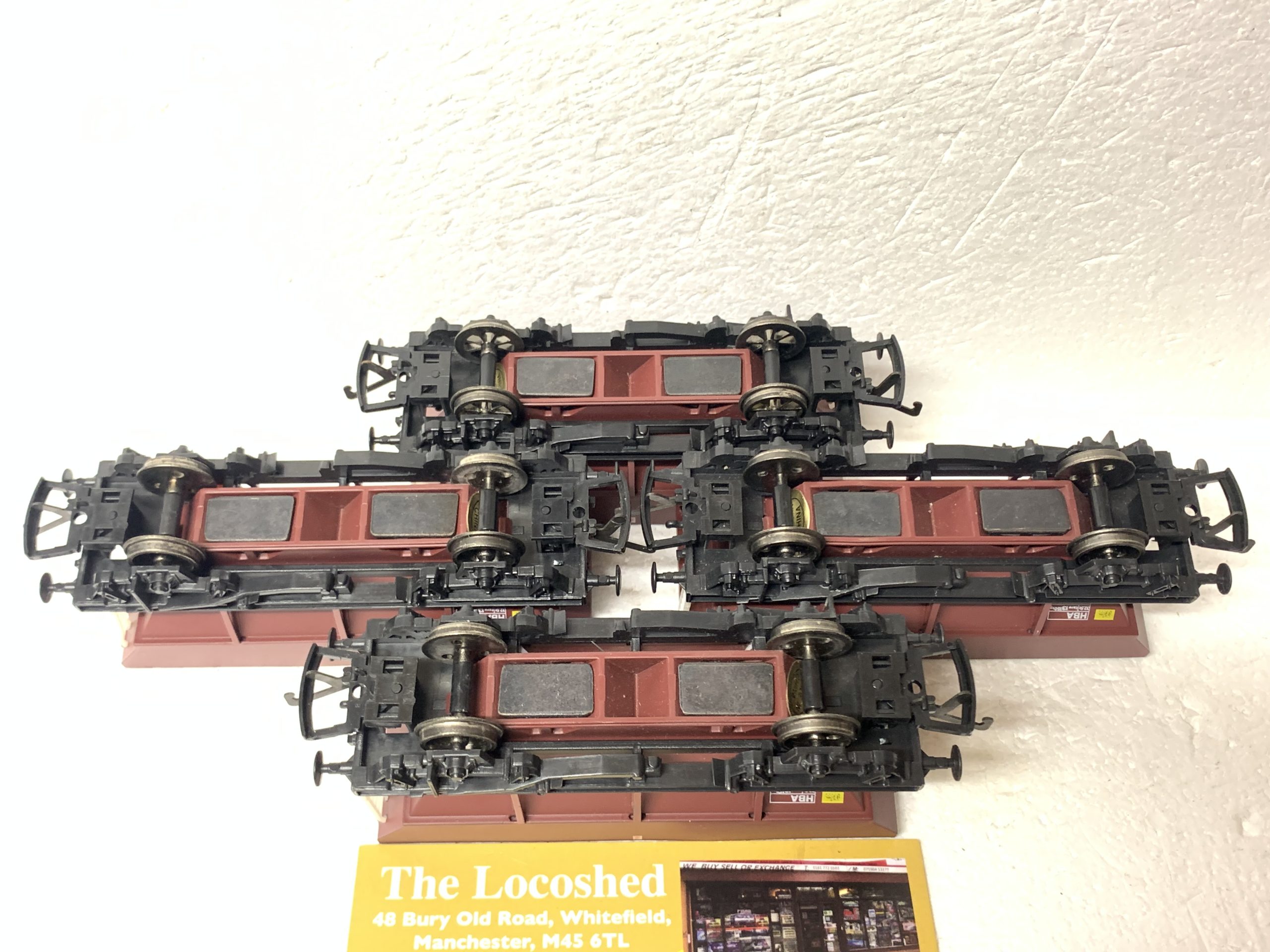 Set of 3; Replica Railways 14101 BR 46T HBA Hoppers Bauxite (set 2) - Image 4