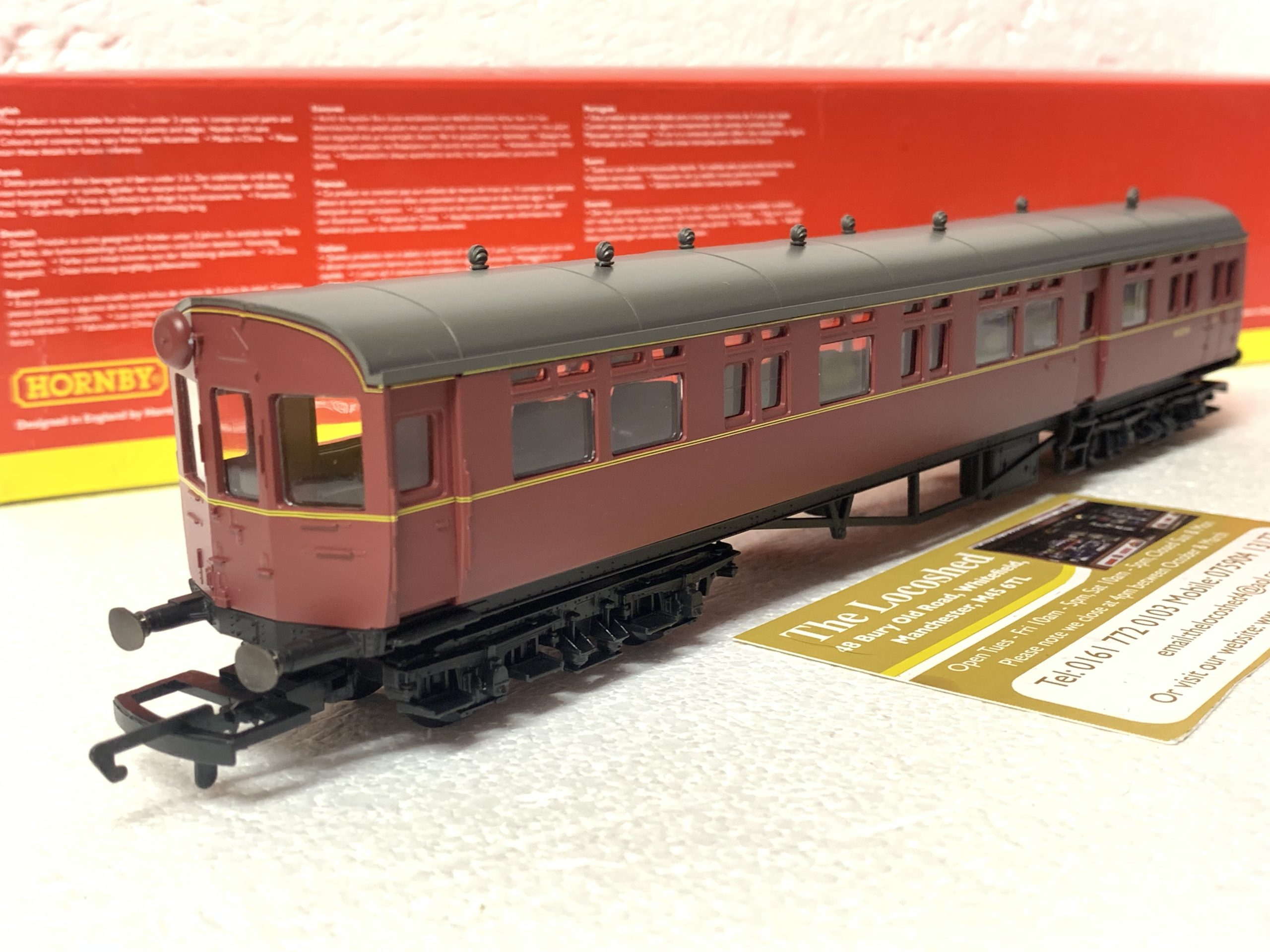 Hornby R4100C BR Autocoach ''W187W'' - The Locoshed, WhiteField, Manchester