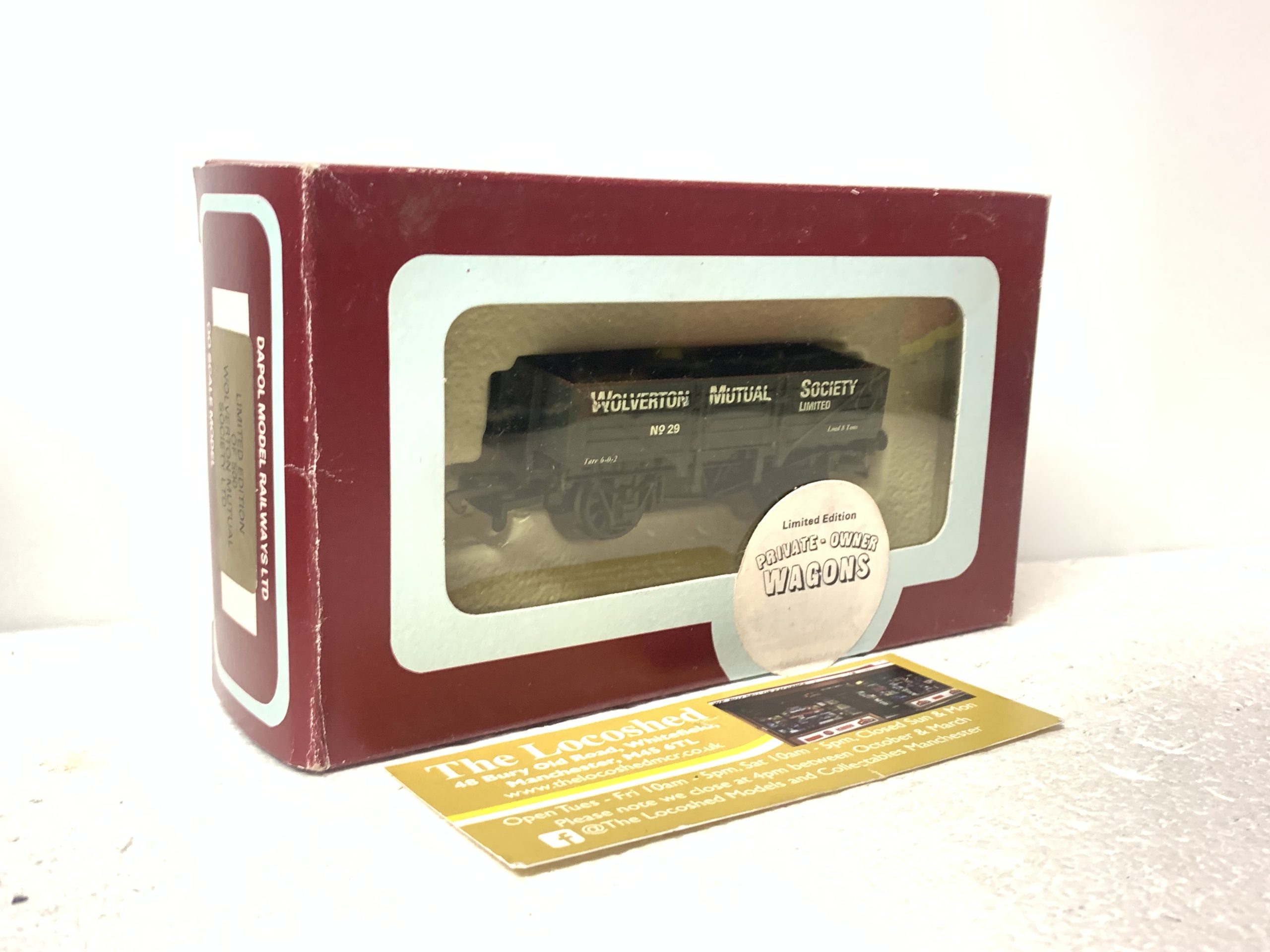 Limited edition; Dapol Private Owner Wagon ''Wolverton Mutual Society LTD'' - Image 5