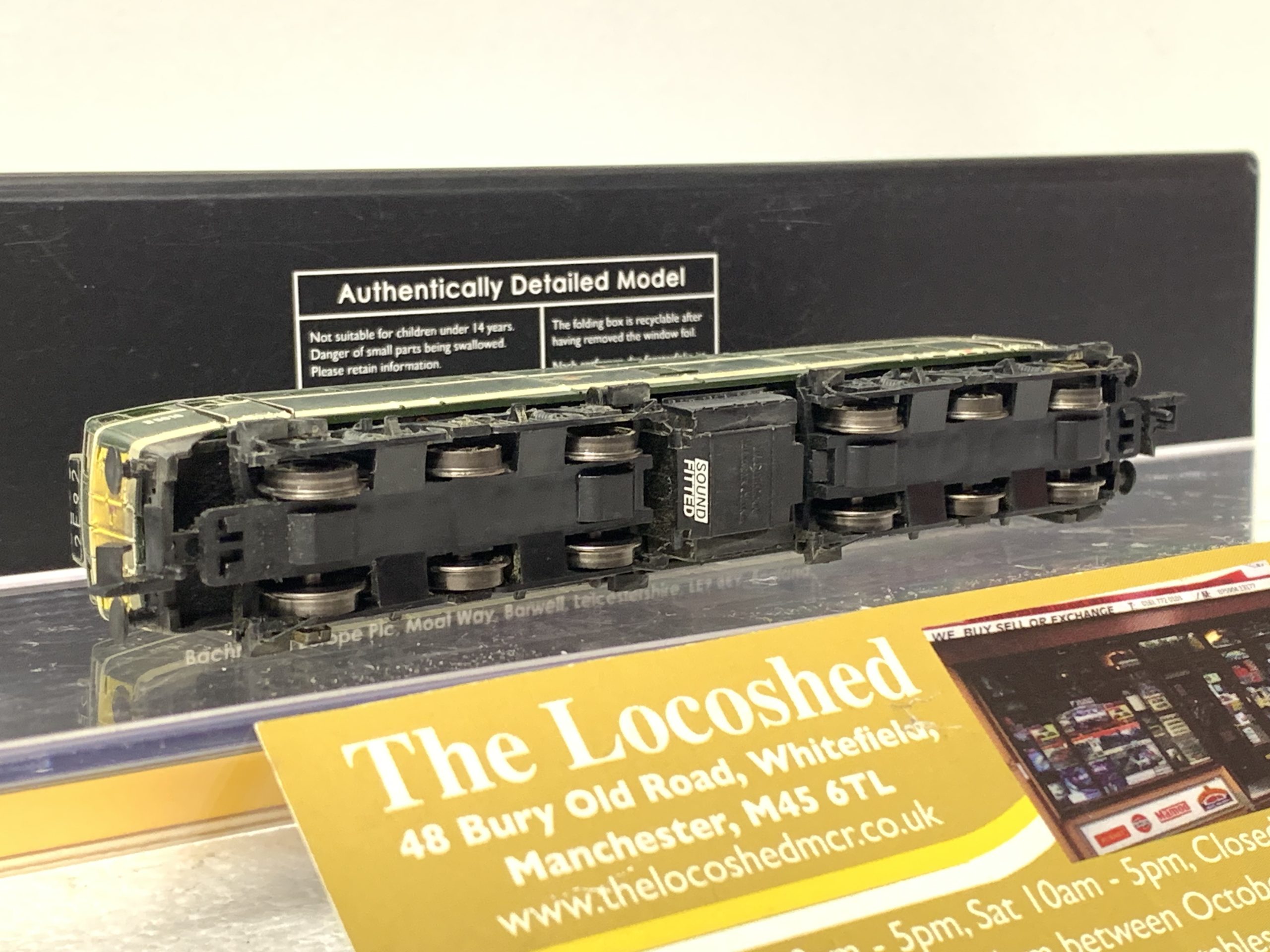 DCC SOUND/WEATHERED Graham Farish 371-111A Class 31/1 D5616 BR Green Small Yellow Panels - Image 3
