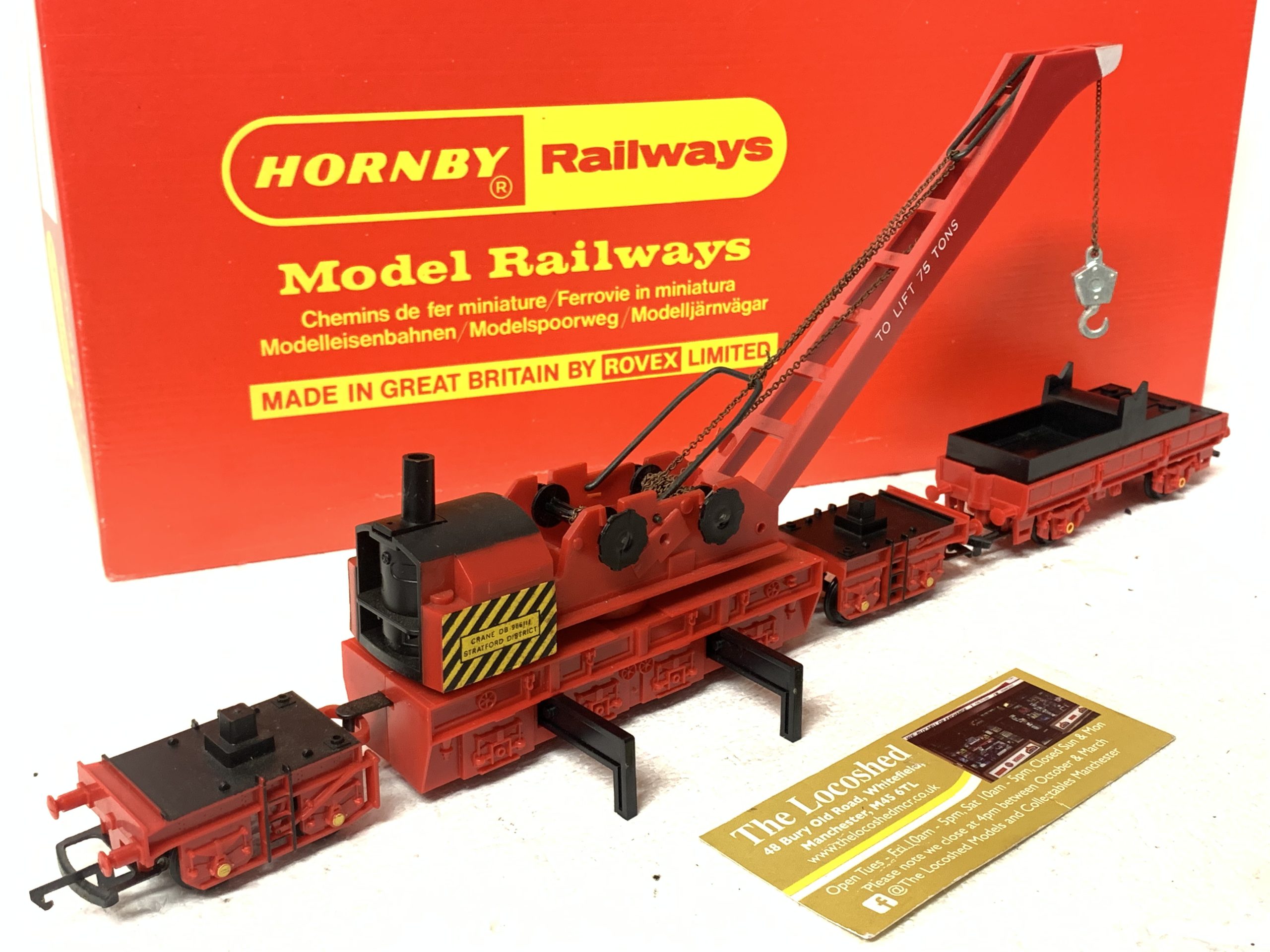 Hornby Railways R.739 Breakdown Crane Set - 75 Ton - Image 4