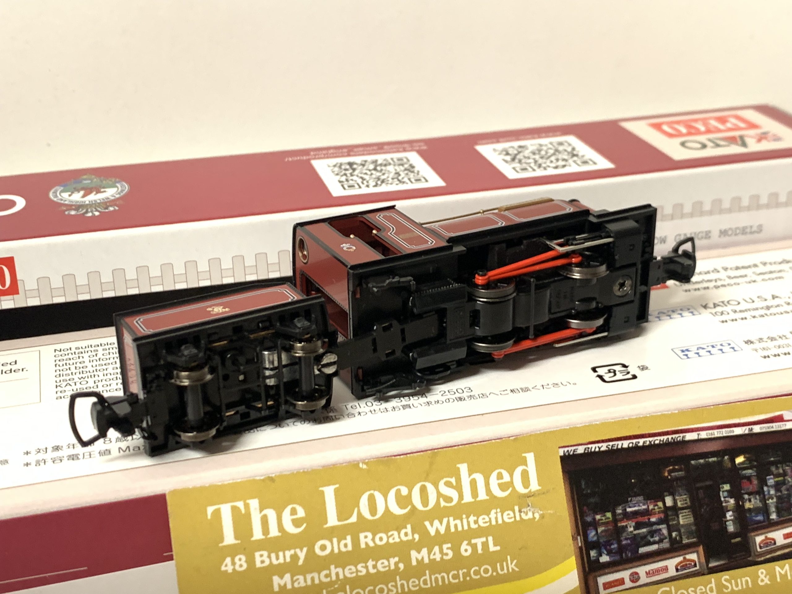Kato Peco OO-9 Narrow Gauge Small England ''Palmerston'' 51-251C - Image 3