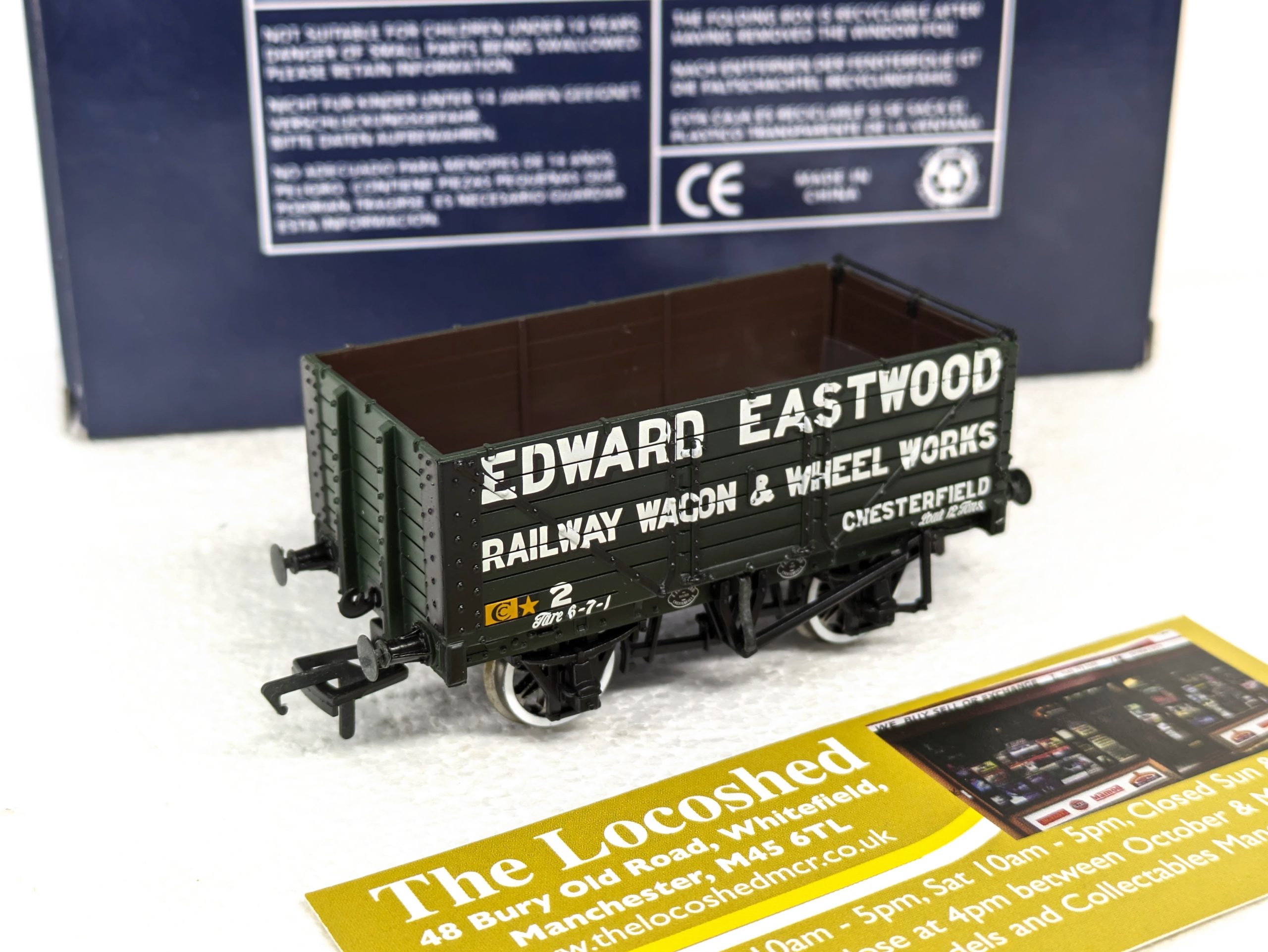 Bachmann 37-080K 7 Plank End Door Wagon 'Edward Eastwood' - The ...