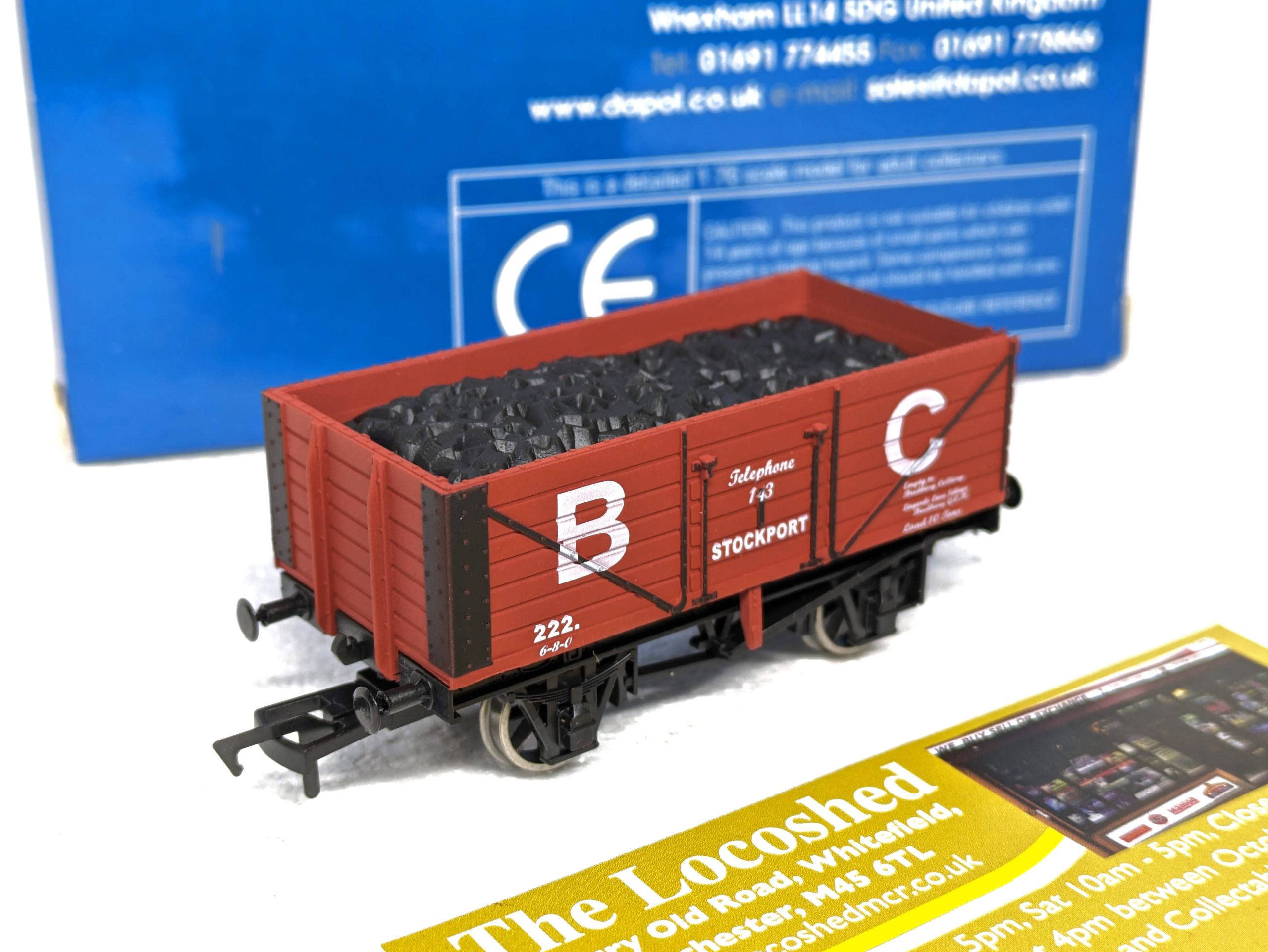 Dapol 7 Plank Wagon 'Bredbury Colliery' - The Locoshed, WhiteField ...