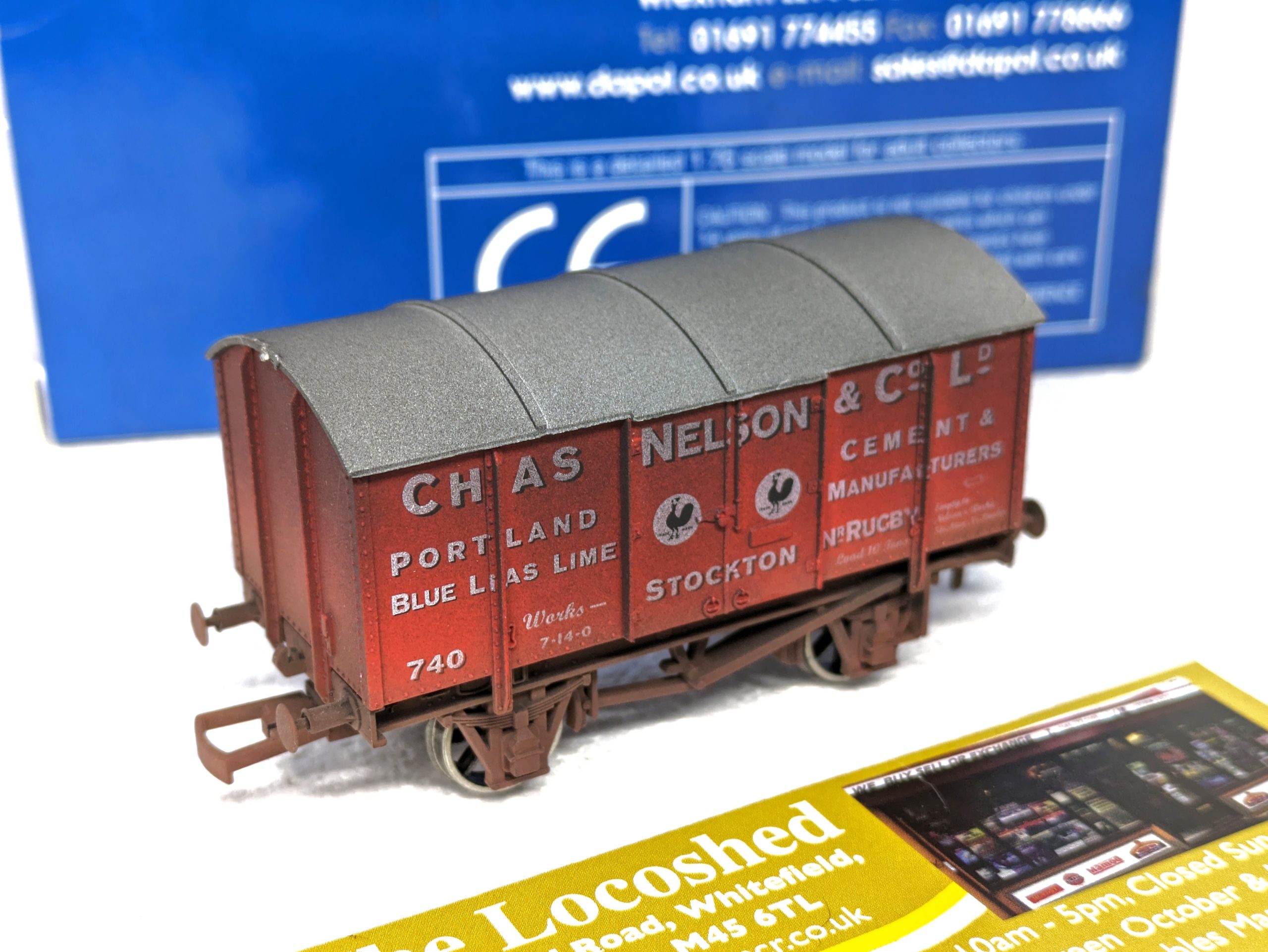 Dapol 4F-013-103 Chas Nelson Gunpowder Van (Weathered)