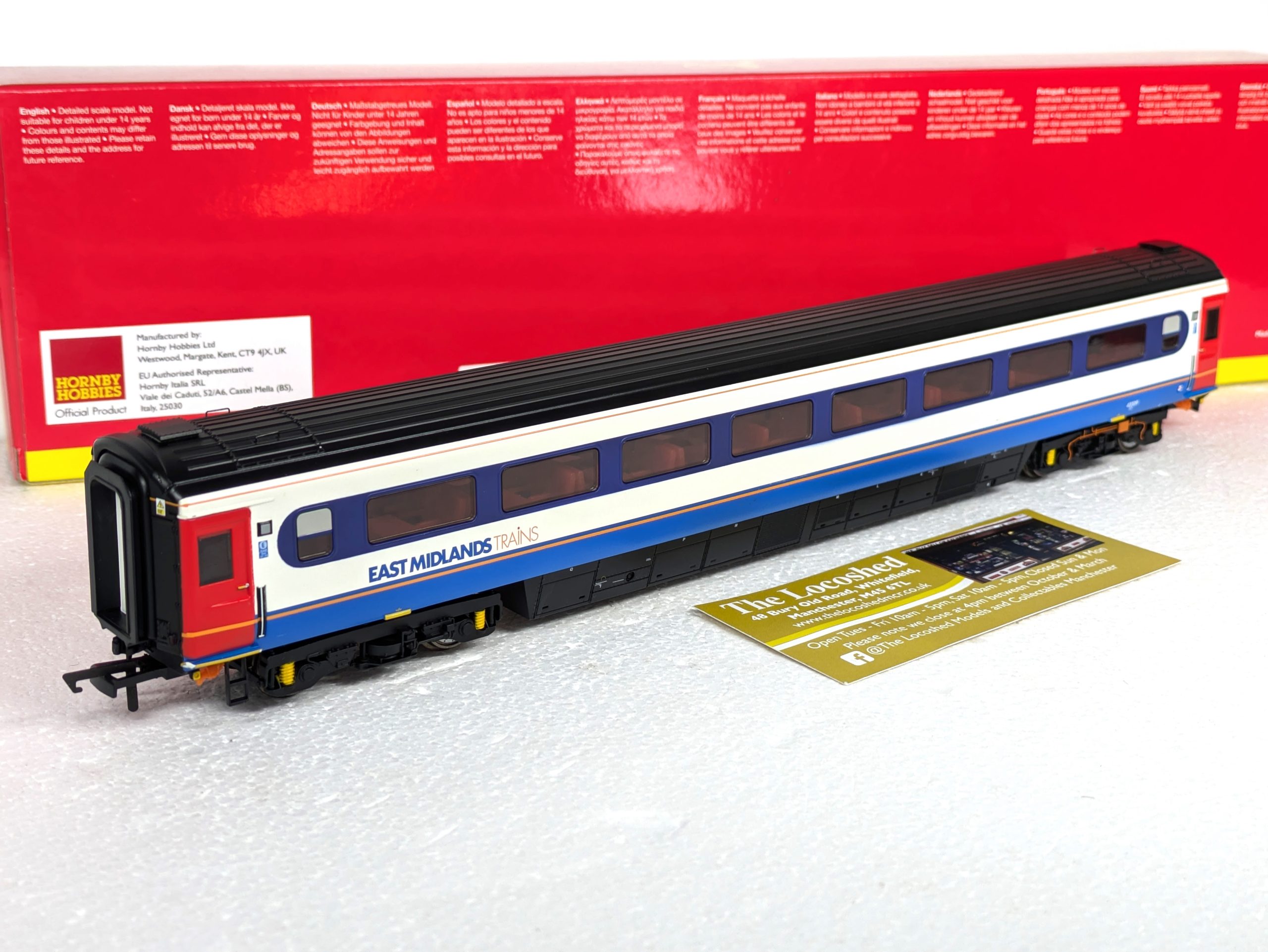 Hornby R40362C East Midlands Trains Mk3 TS Coach No. 42329 - The ...