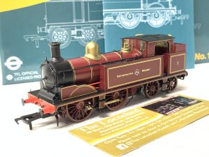 Rapido Trains 909003 Metropolitan Railway 'E' Class 0-4-4 Met Livery No.1 1999-2009 Condition