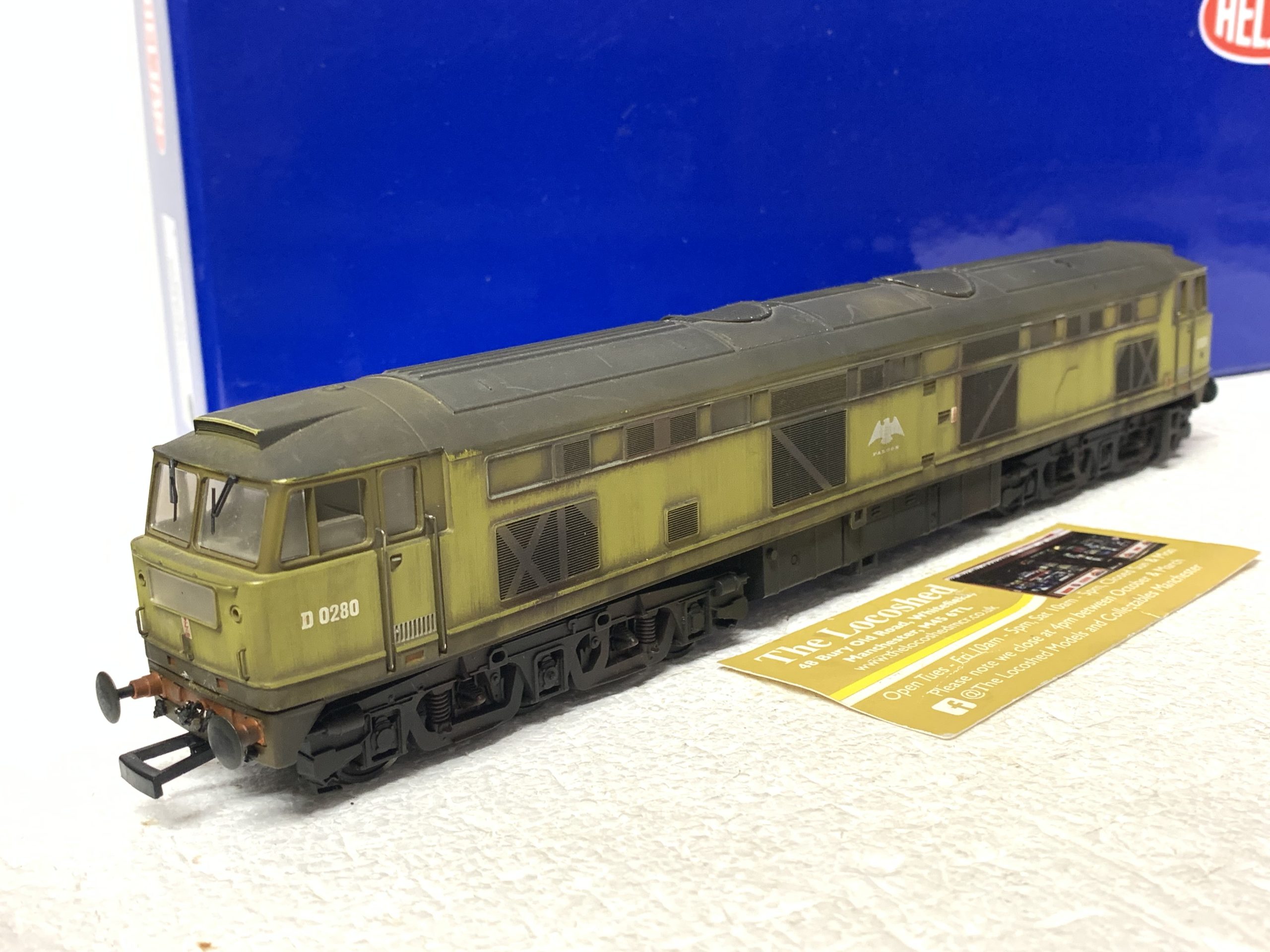 PRO WEATHERED Heljan 5313 Brush 'FALCON' D0280 Lima Green - Image 2