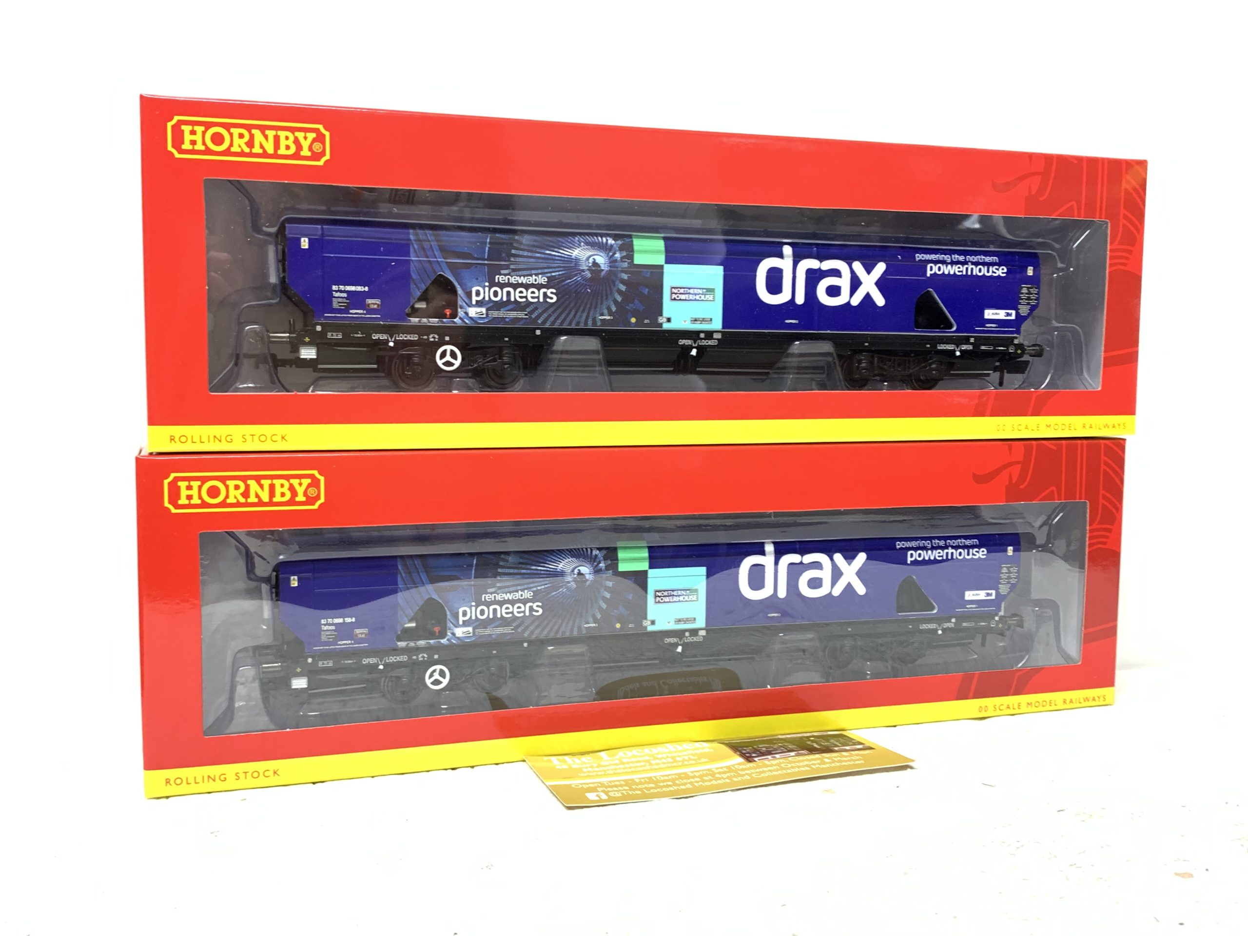 Hornby R60177A Drax Northern Powerhouse Biomass Wagon (2 PACK) - Image 6