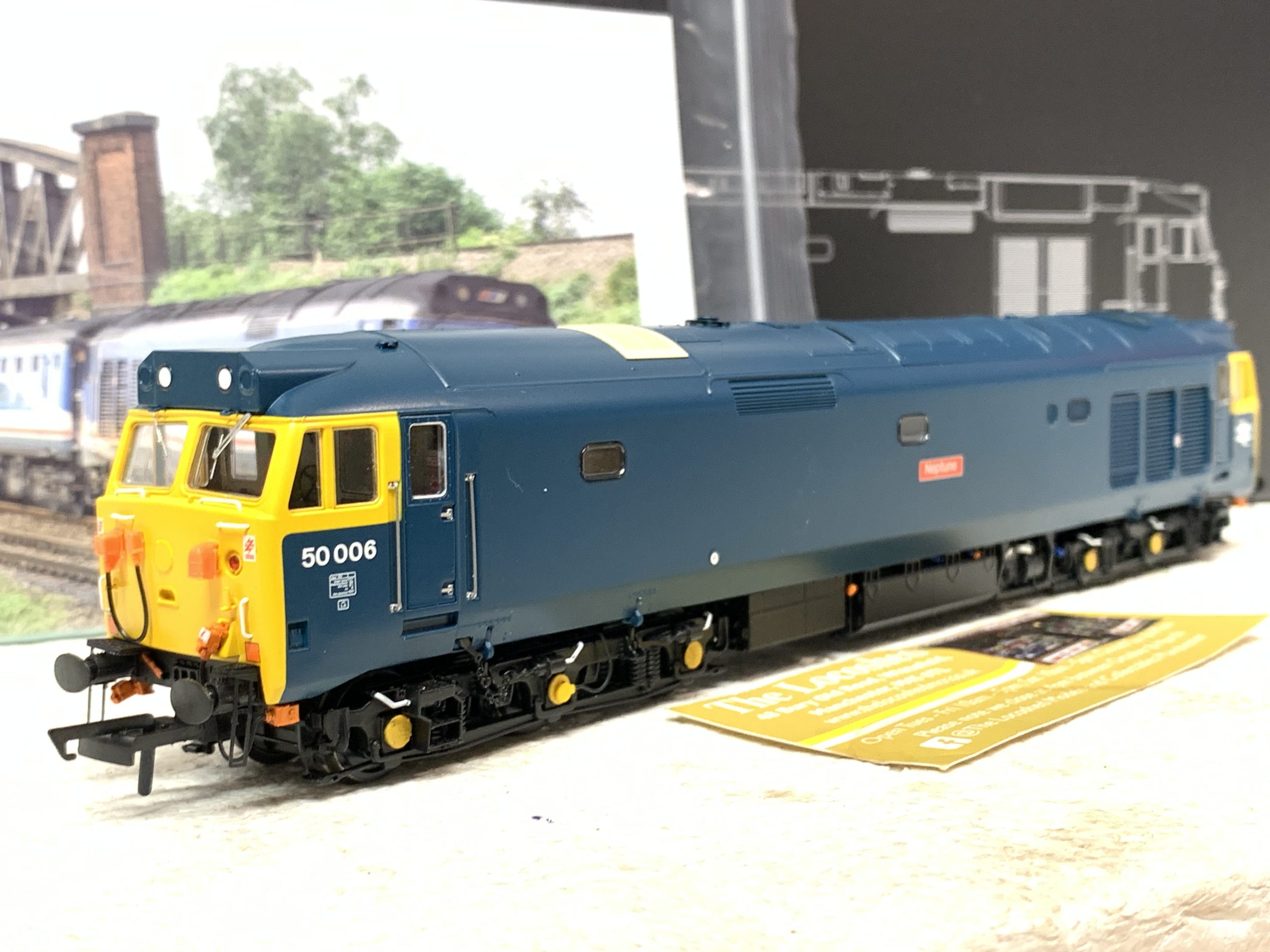 Accurascale BR Class 50 Locomotive 50006 Neptune ACC2210 BR Blue Era 7 - Image 2