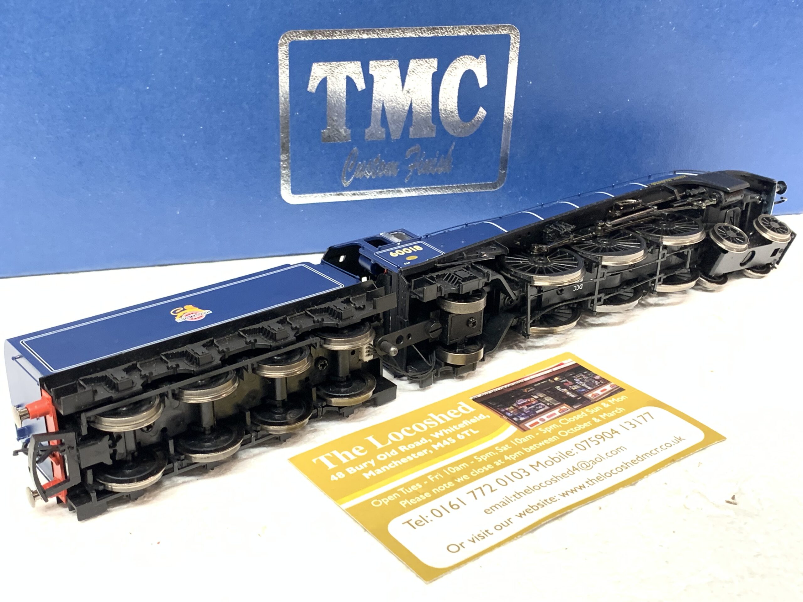DCC SOUND Hornby R2991XS Class A4 60018 'Sparrow Hawk' BR Blue Early Crest - Image 3