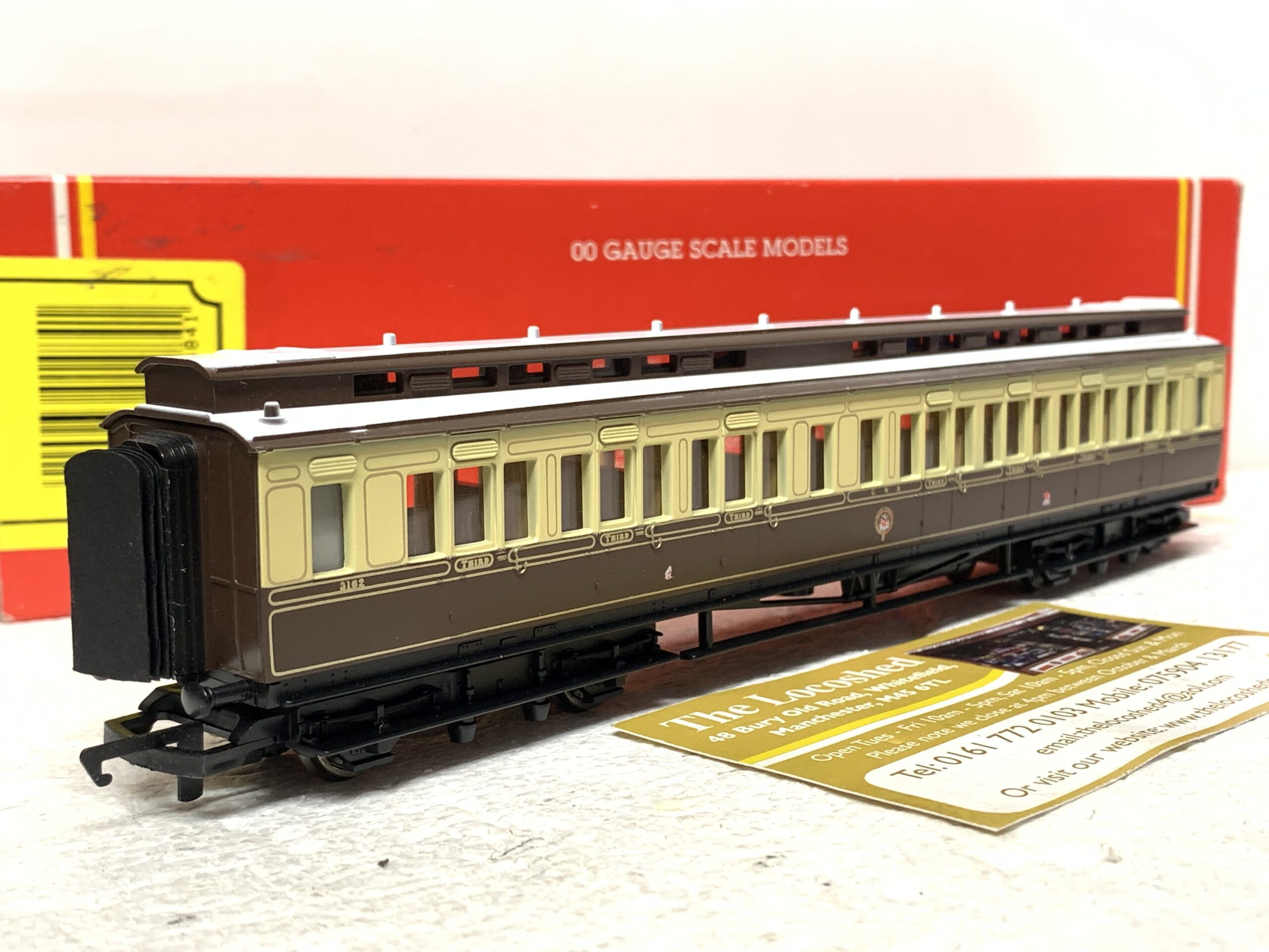 Hornby R.484 GWR Clerestory 3rd Coach - The Locoshed, WhiteField ...