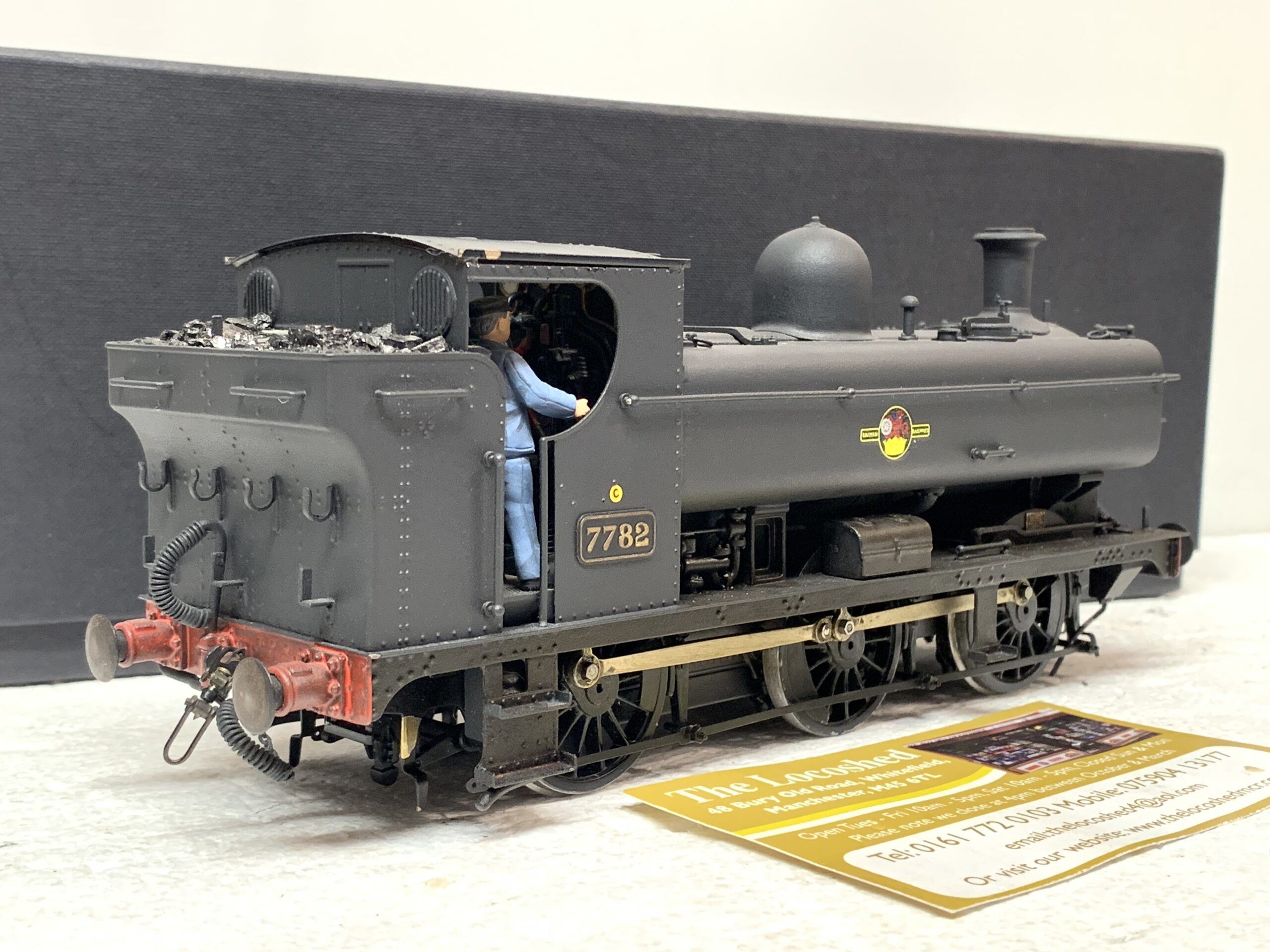 Kit Built O Gauge Finescale BR Black Ex-GWR CLass 57XX no.7782 Late Crest - Image 2
