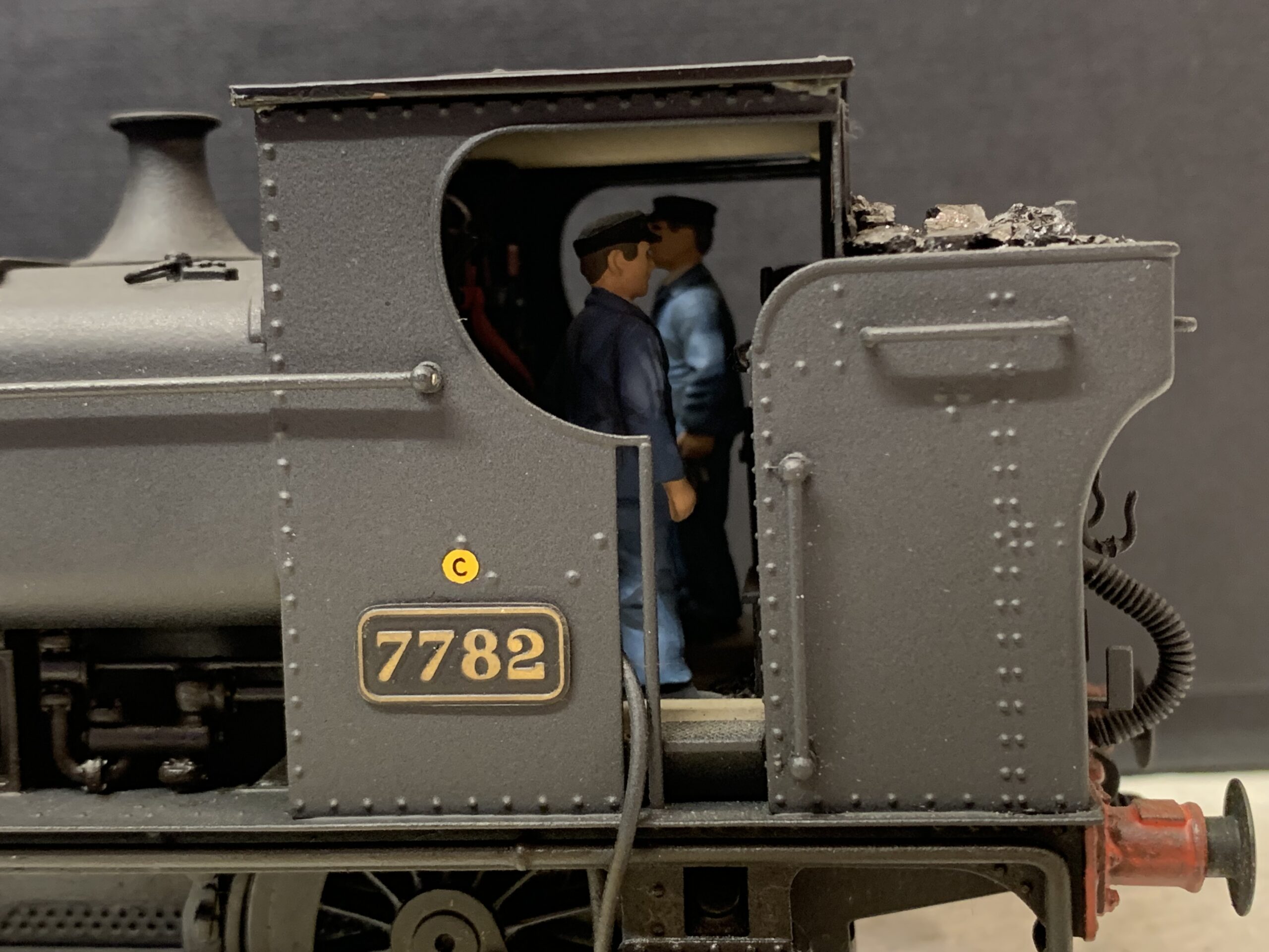 Kit Built O Gauge Finescale BR Black Ex-GWR CLass 57XX no.7782 Late Crest - Image 5