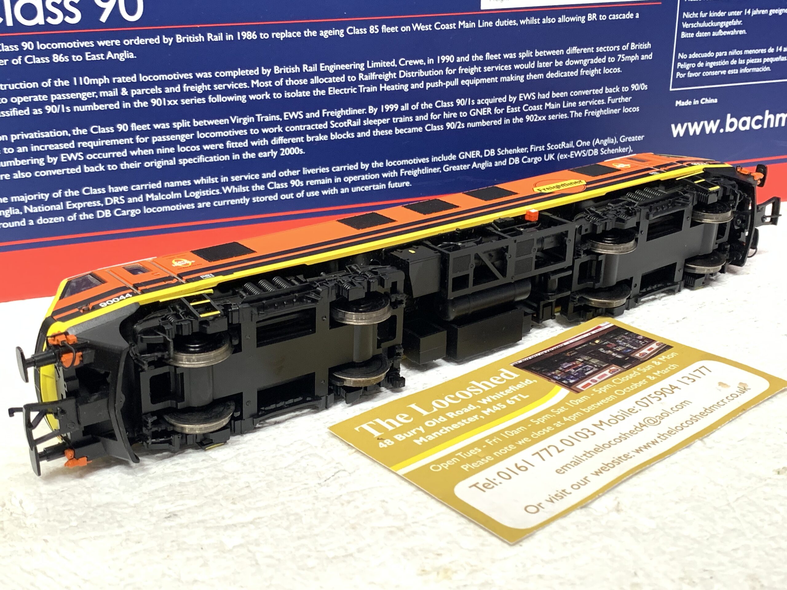 Bachmann 32-617 Class 90 90044 Freightliner G&W - Image 3