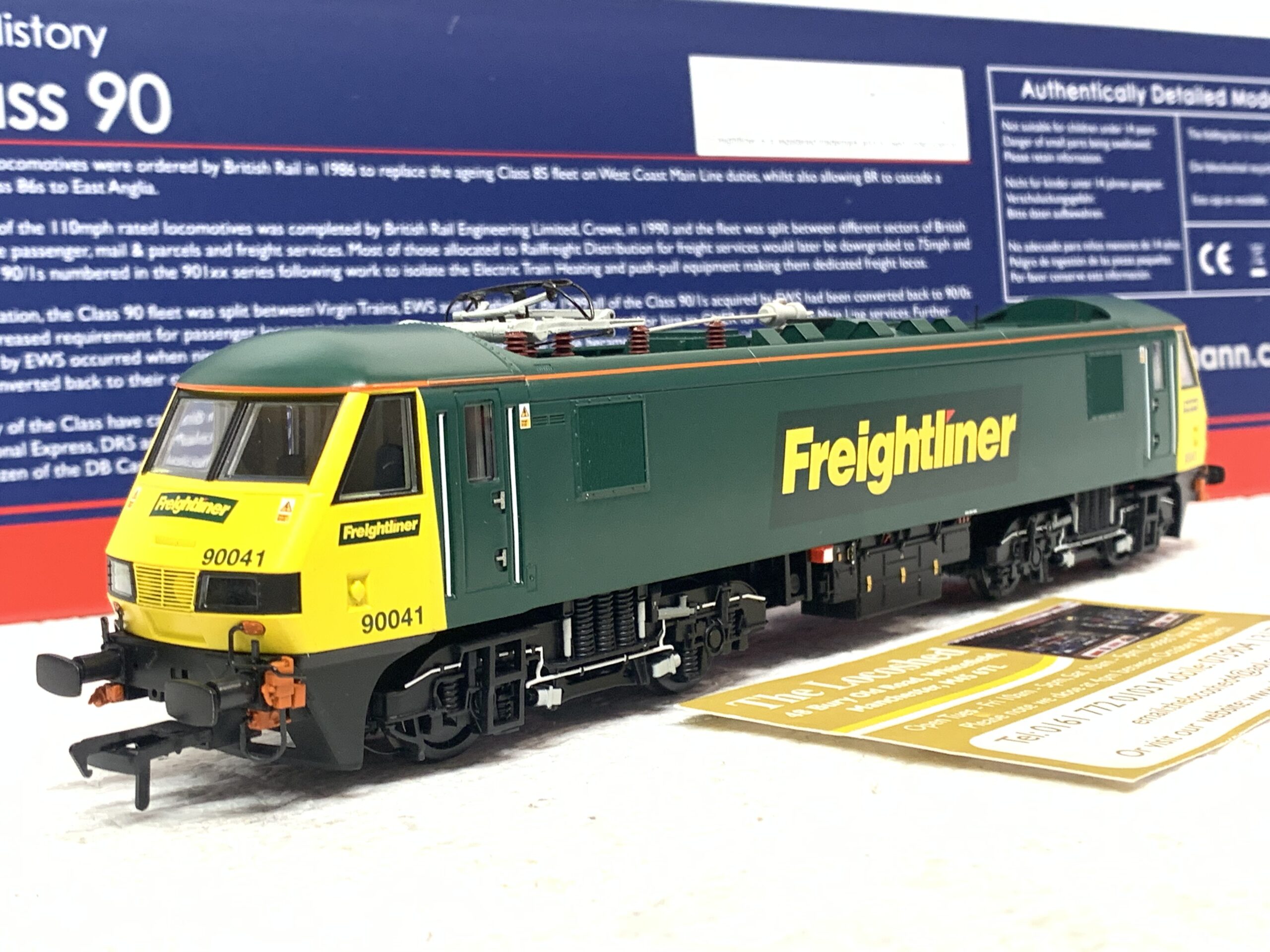 DCC SOUND Bachmann 32-612ASF Class 90 90041 Freightliner