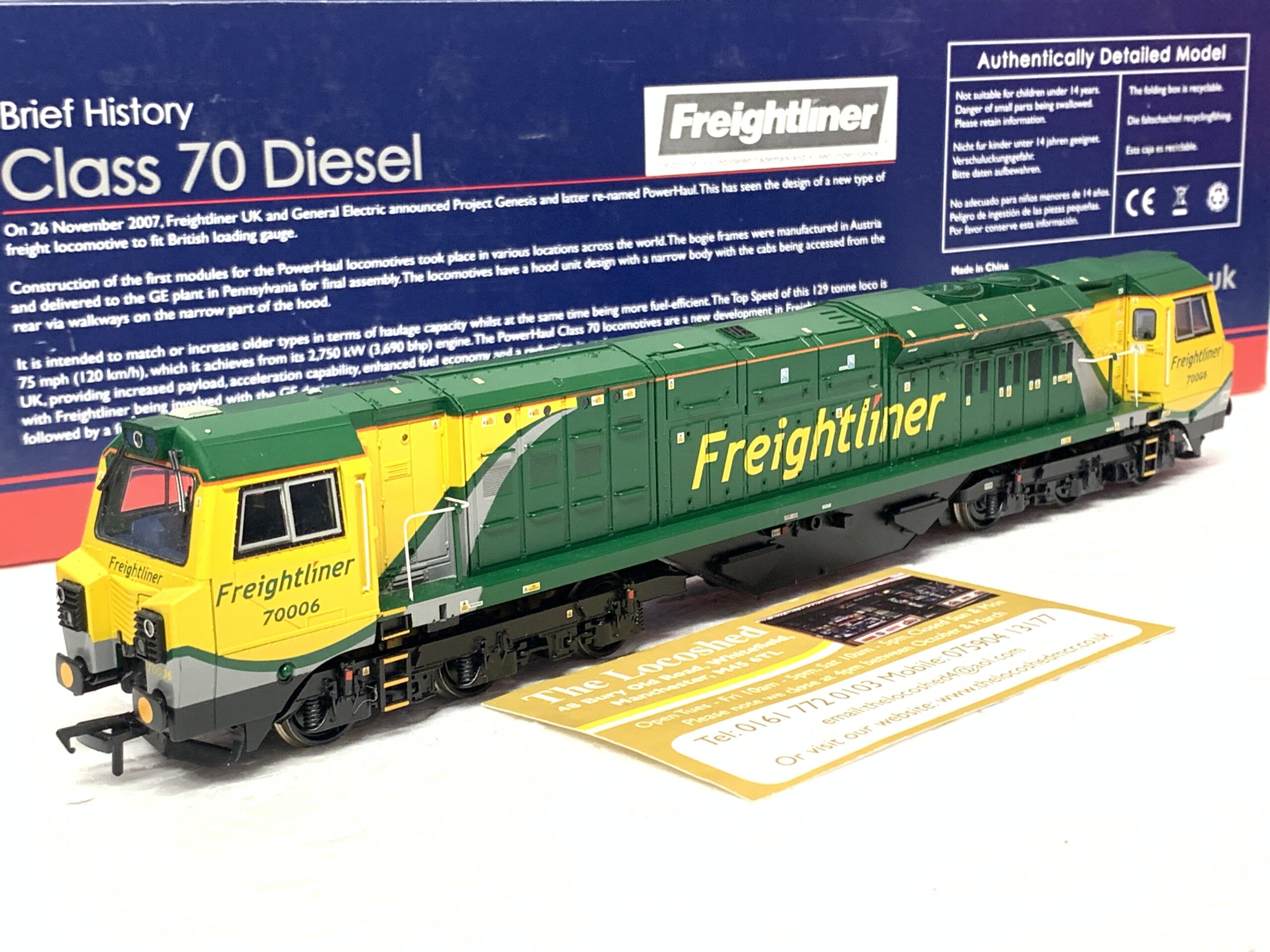 Bachmann 31-585 Class 70 Diesel 70006 Freightliner - Image 2