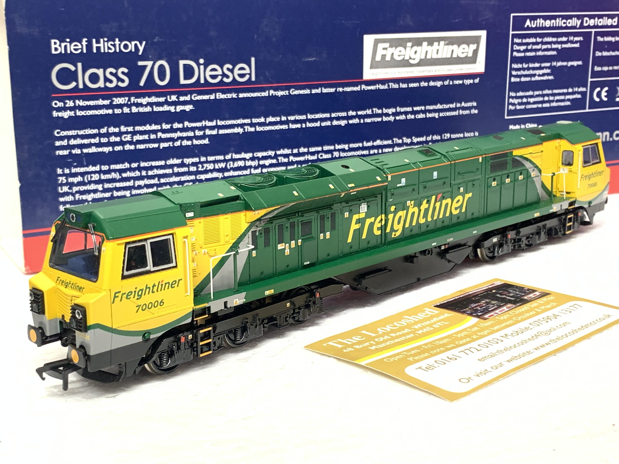 Bachmann 31-585 Class 70 Diesel 70006 Freightliner