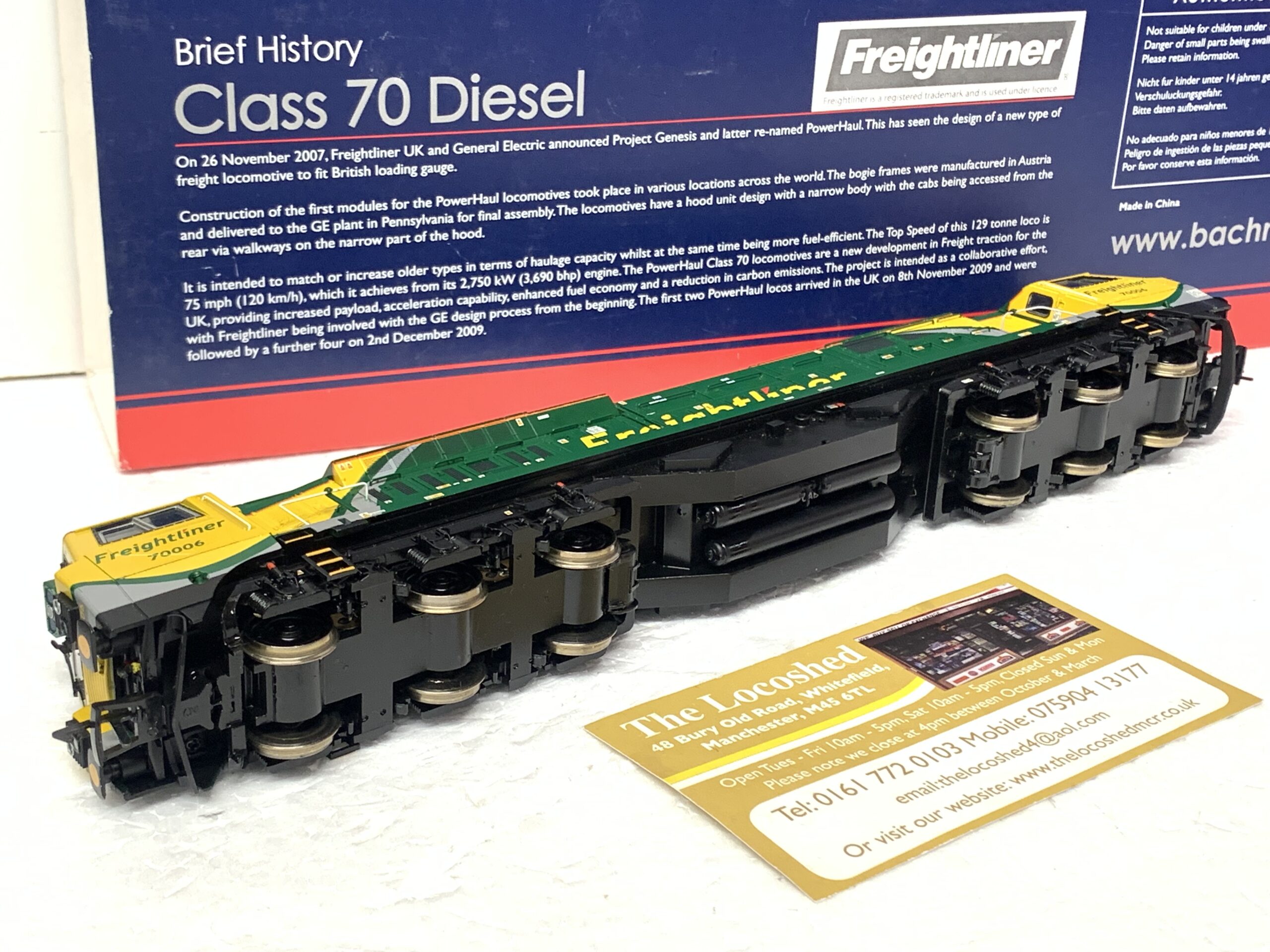 Bachmann 31-585 Class 70 Diesel 70006 Freightliner - Image 3