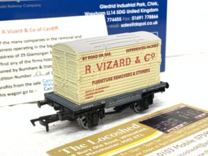 LIMITED EDITION Dapol Great Western Conflat R. VIZARD & Co.